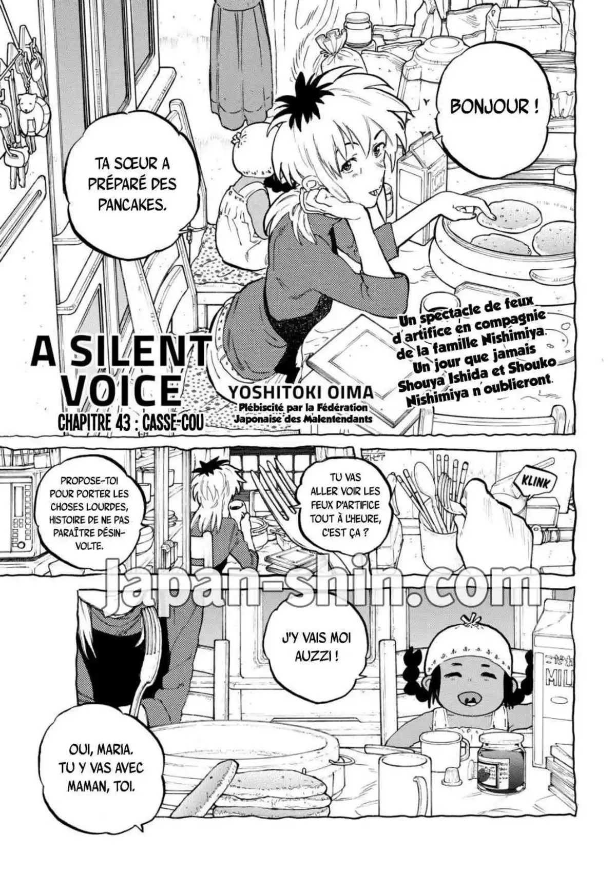 A Silent Voice Volume 6 page 3