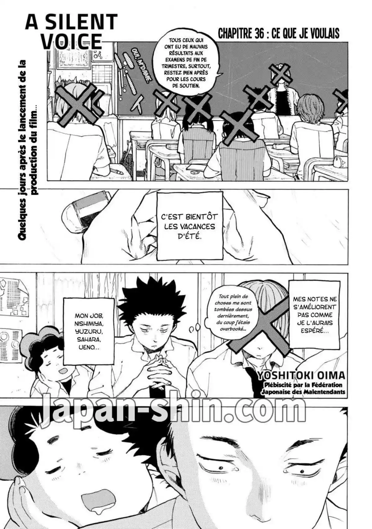A Silent Voice Volume 5 page 64