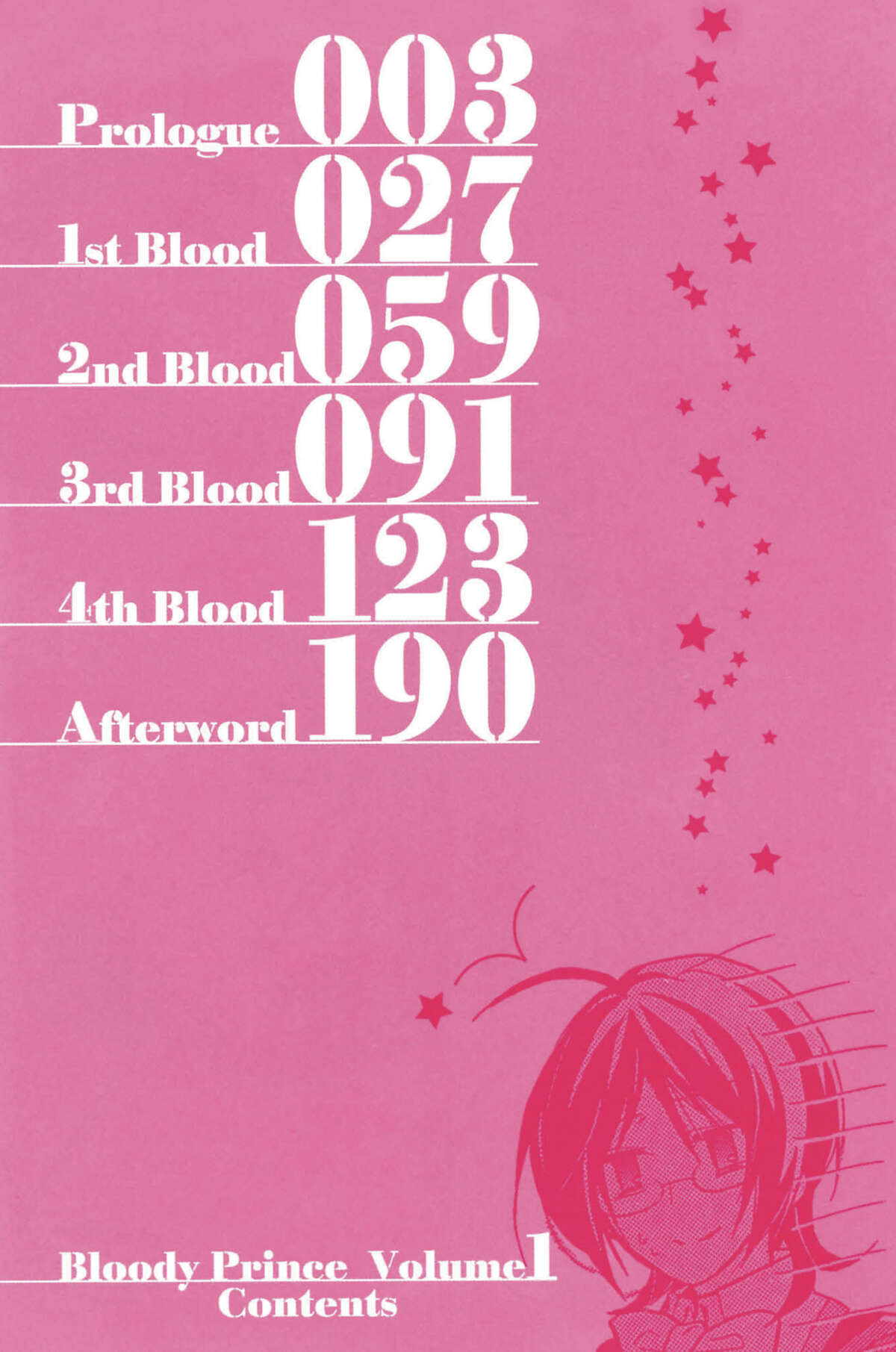 Bloody Prince Volume 1 page 3