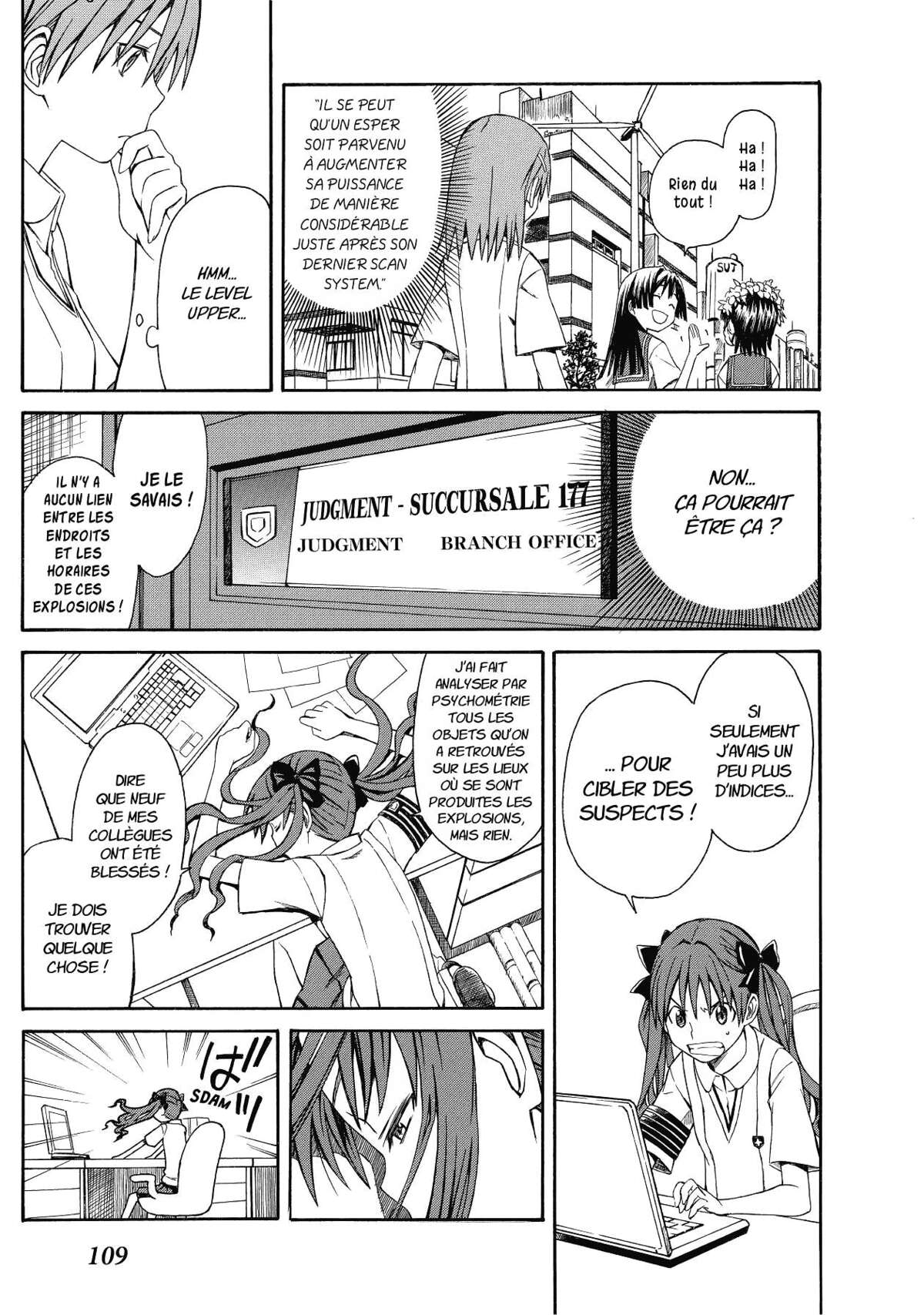 A Certain Scientific Railgun Volume 1 page 108