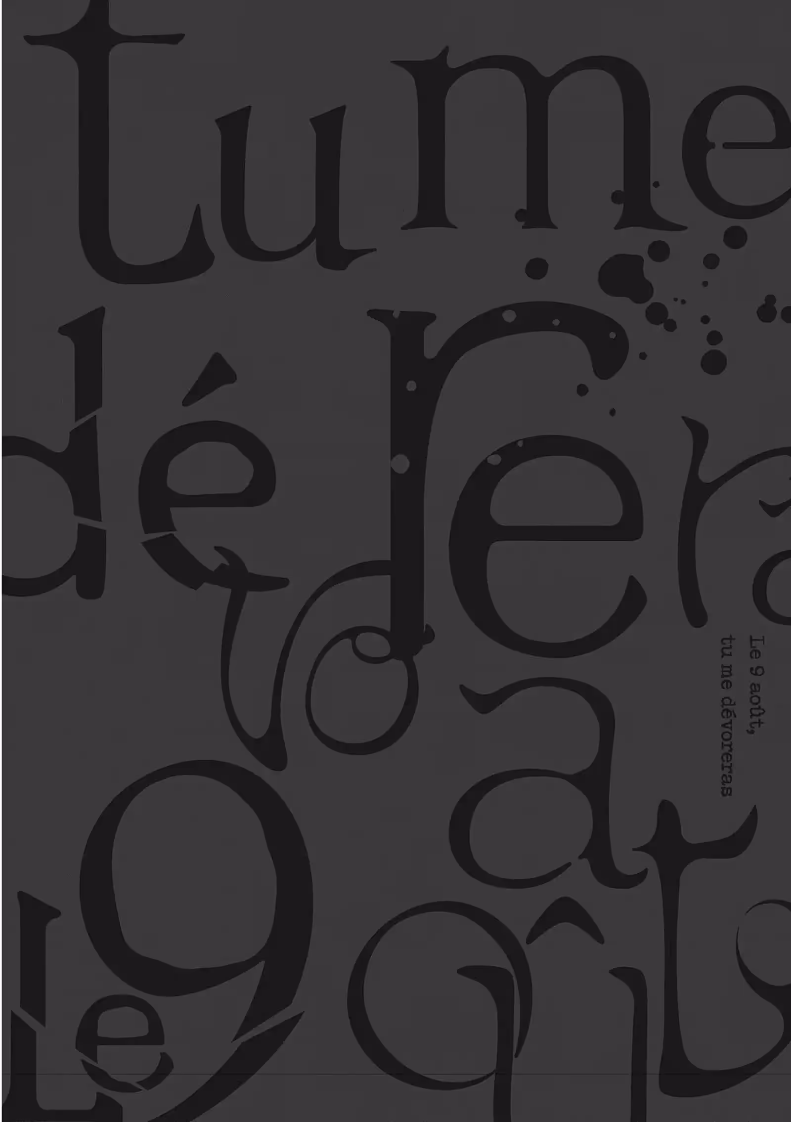 Le 9 août, tu me dévoreras Volume 4 page 122