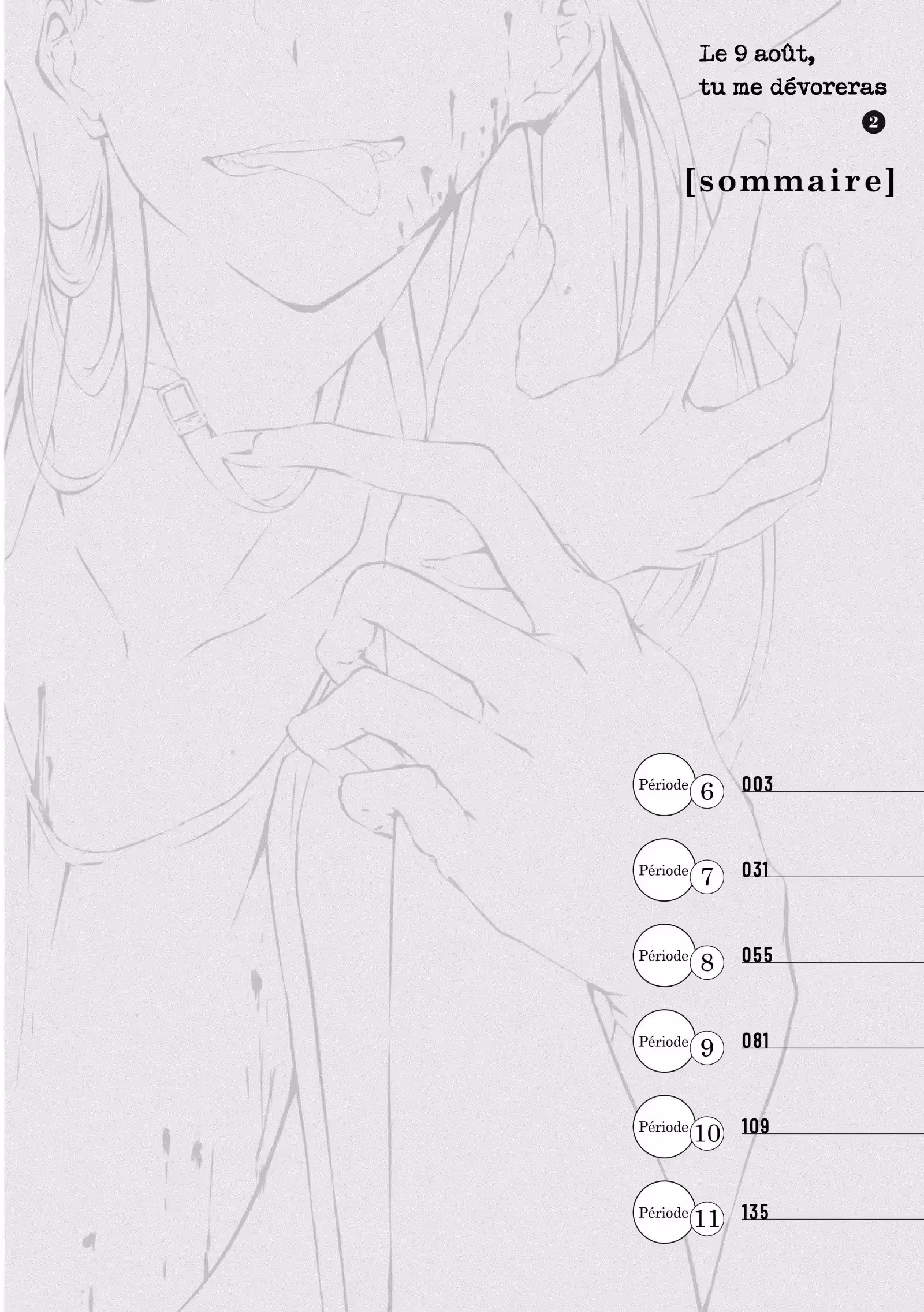 Le 9 août, tu me dévoreras Volume 2 page 3