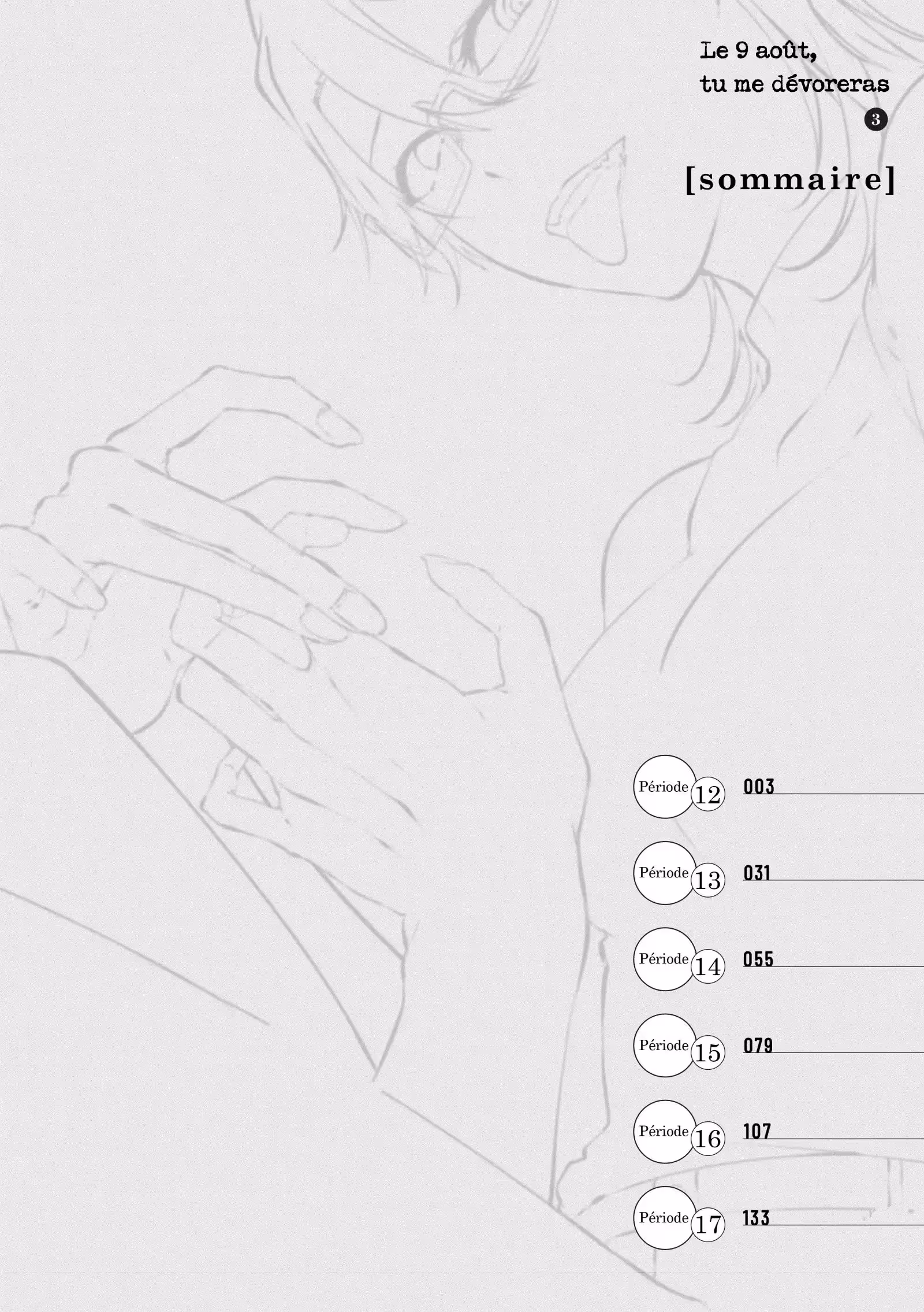 Le 9 août, tu me dévoreras Volume 3 page 3