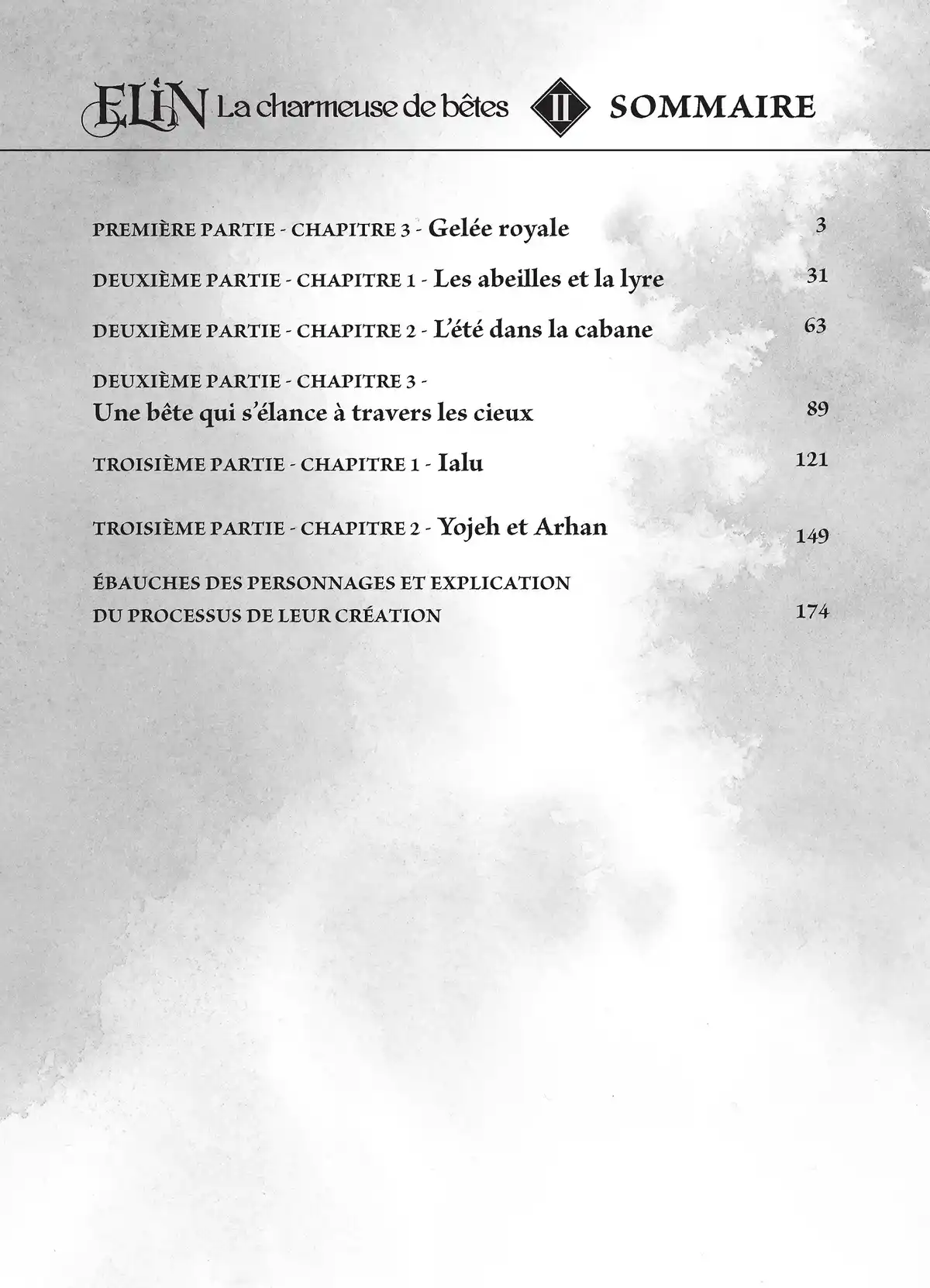 Elin la charmeuse de bêtes Volume 2 page 3