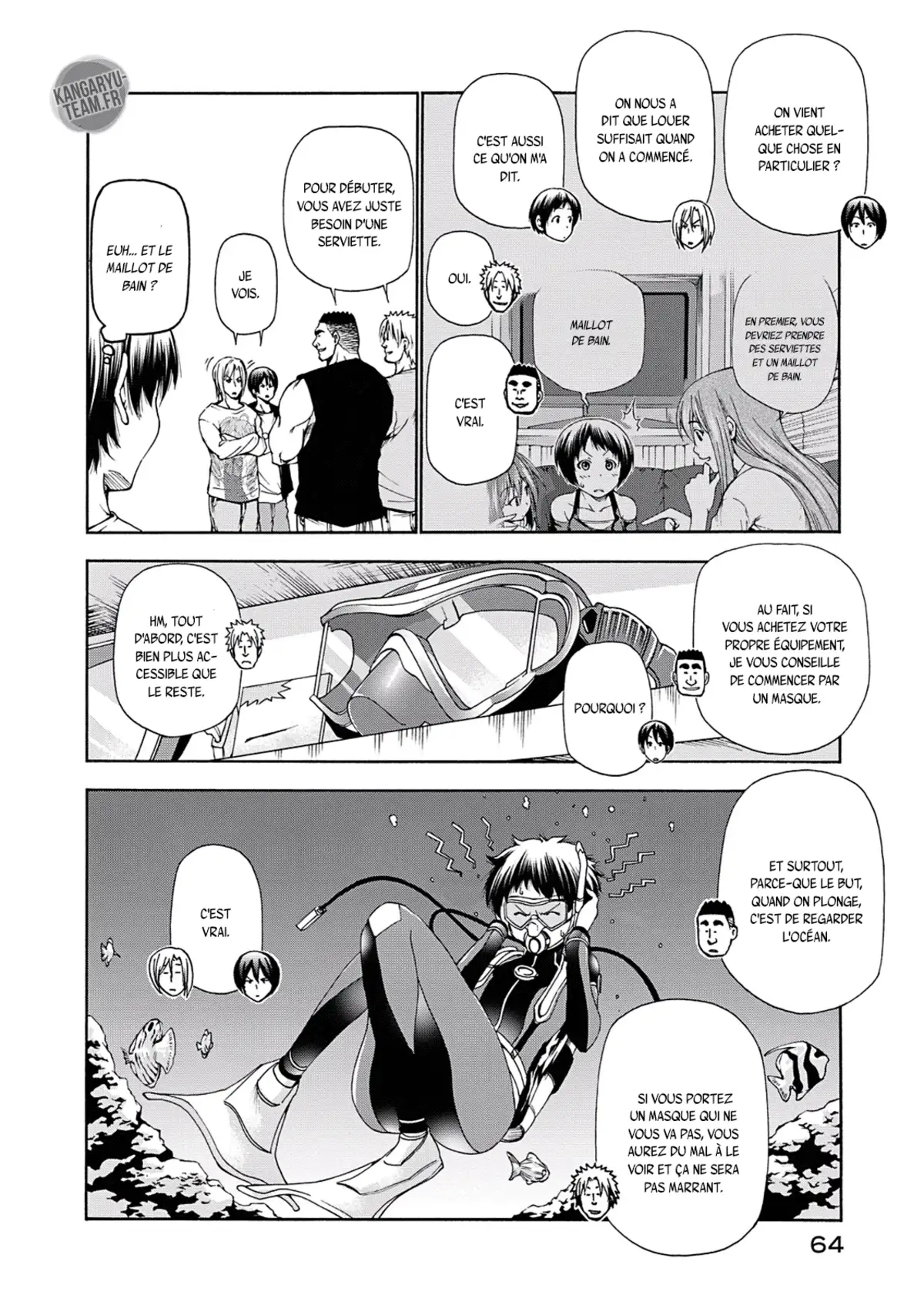 Grand Blue Volume 4 page 64