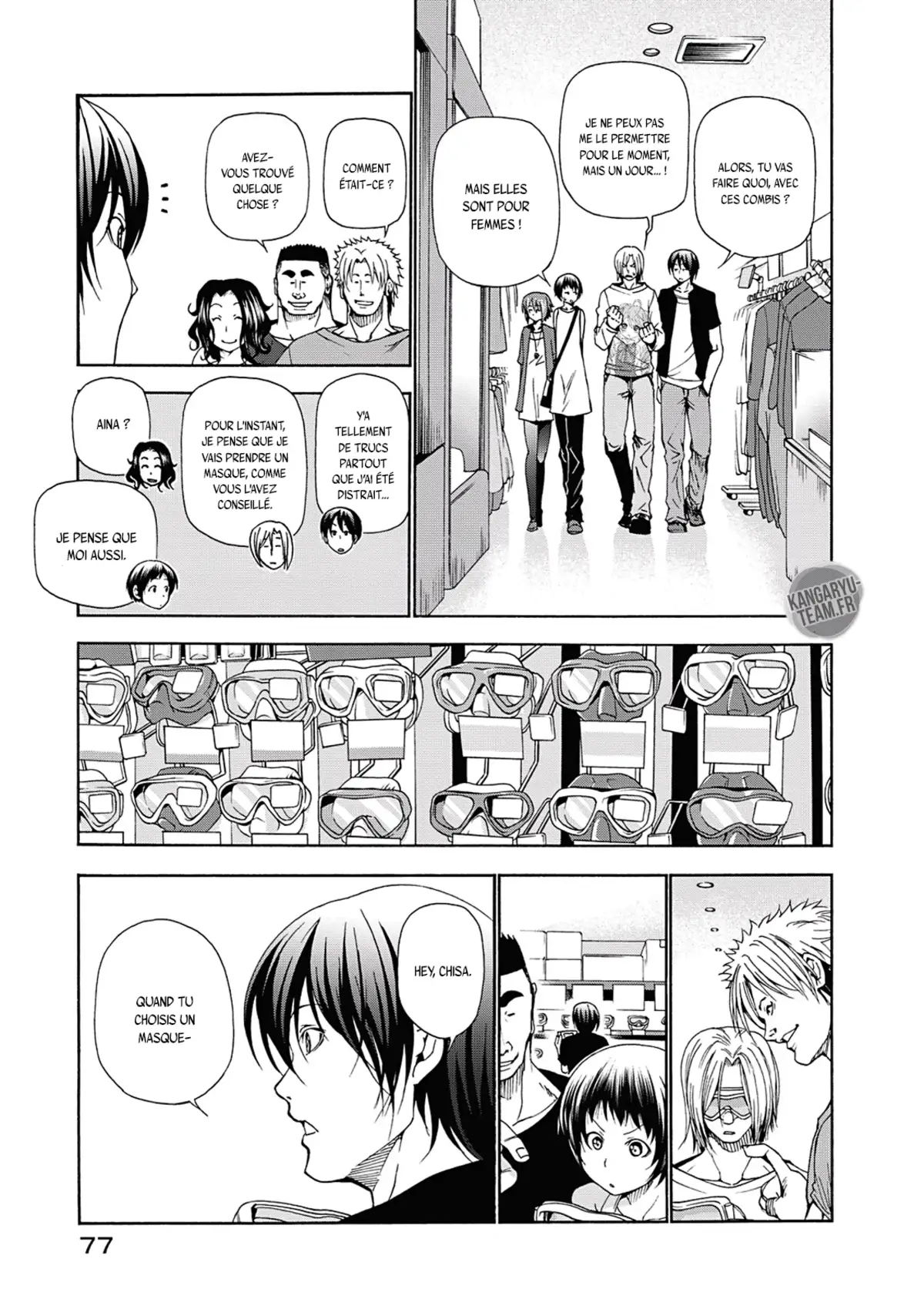 Grand Blue Volume 4 page 77