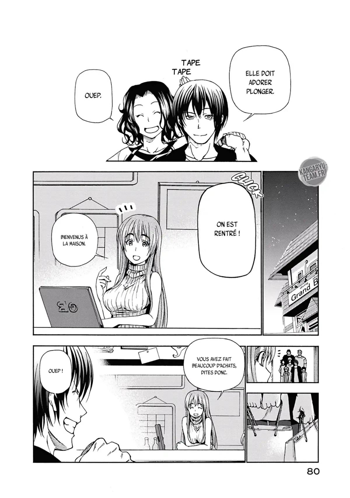 Grand Blue Volume 4 page 80