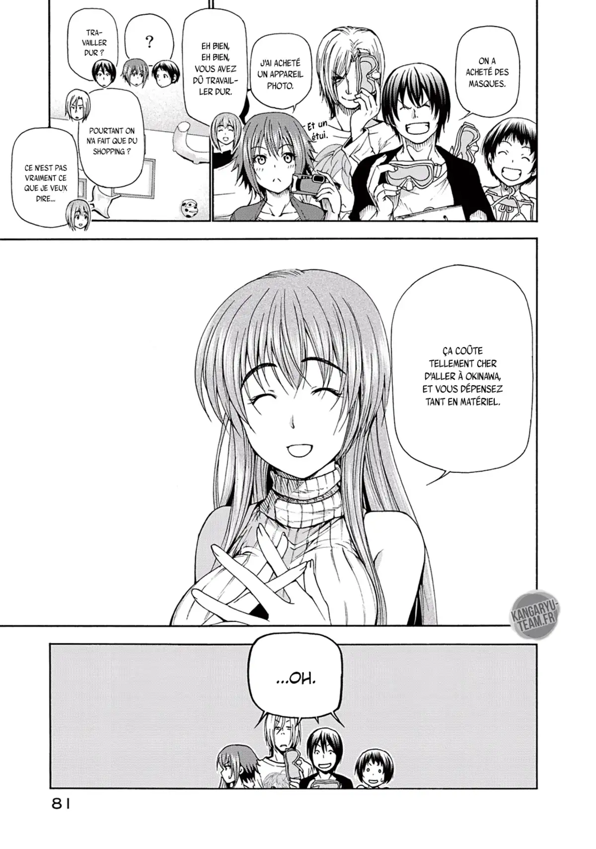 Grand Blue Volume 4 page 81