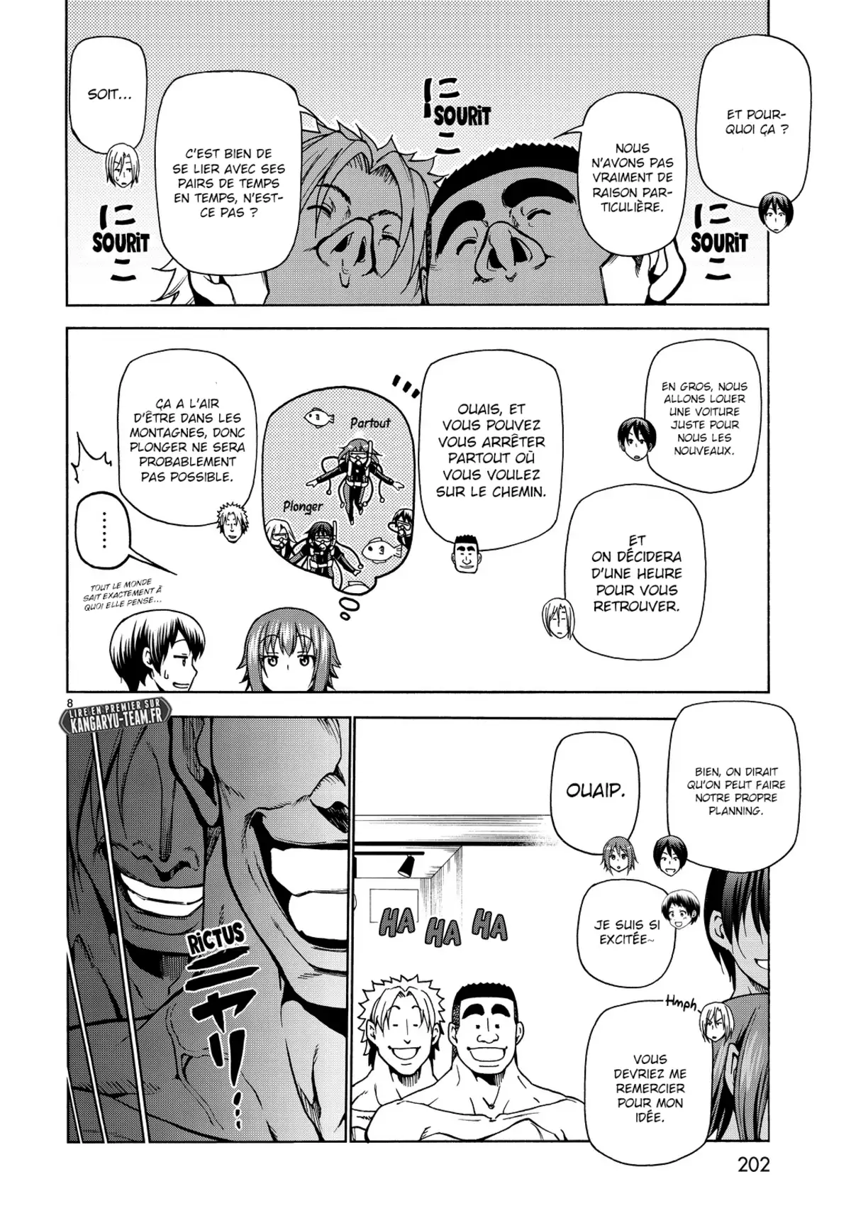 Grand Blue Volume 8 page 121