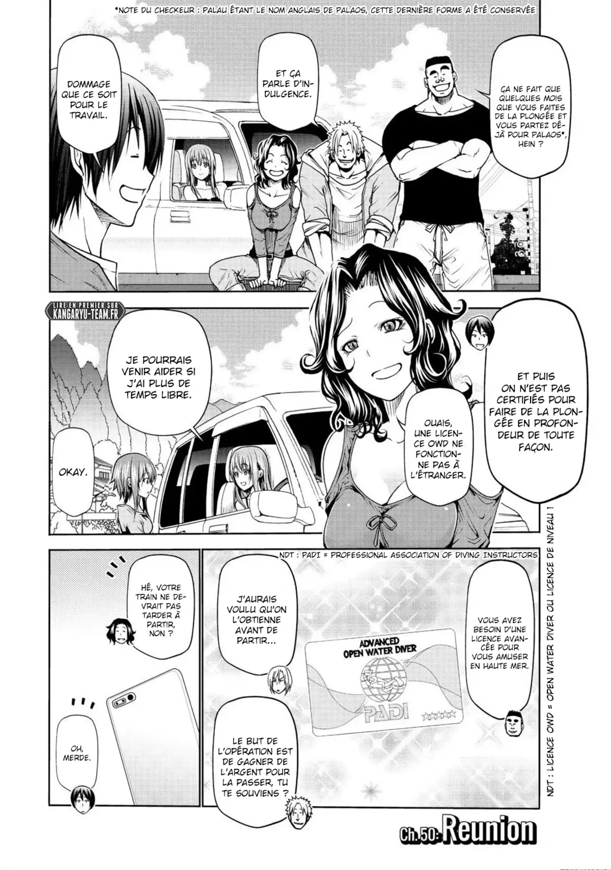 Grand Blue Volume 13 page 4