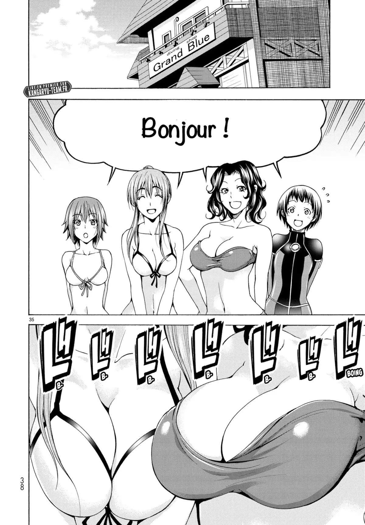 Grand Blue Volume 9 page 37