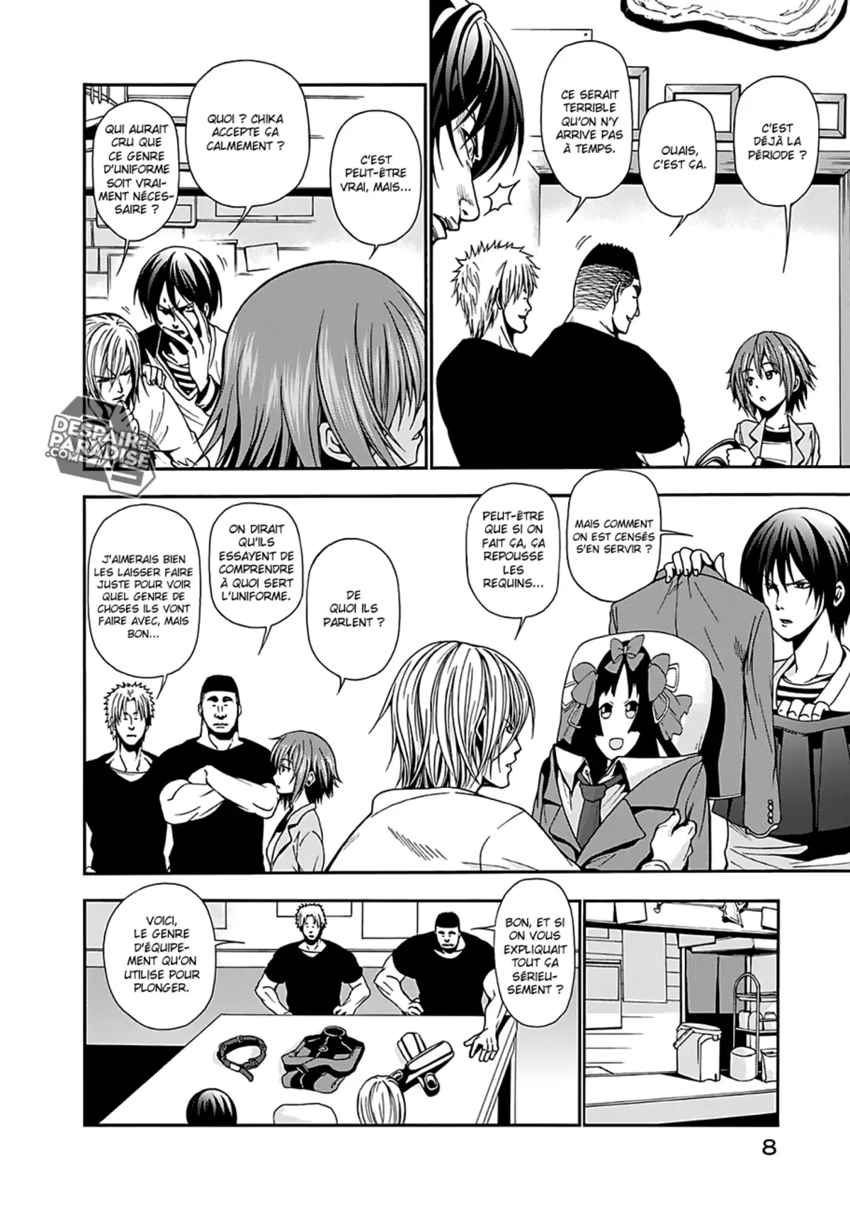 Grand Blue Volume 2 page 11