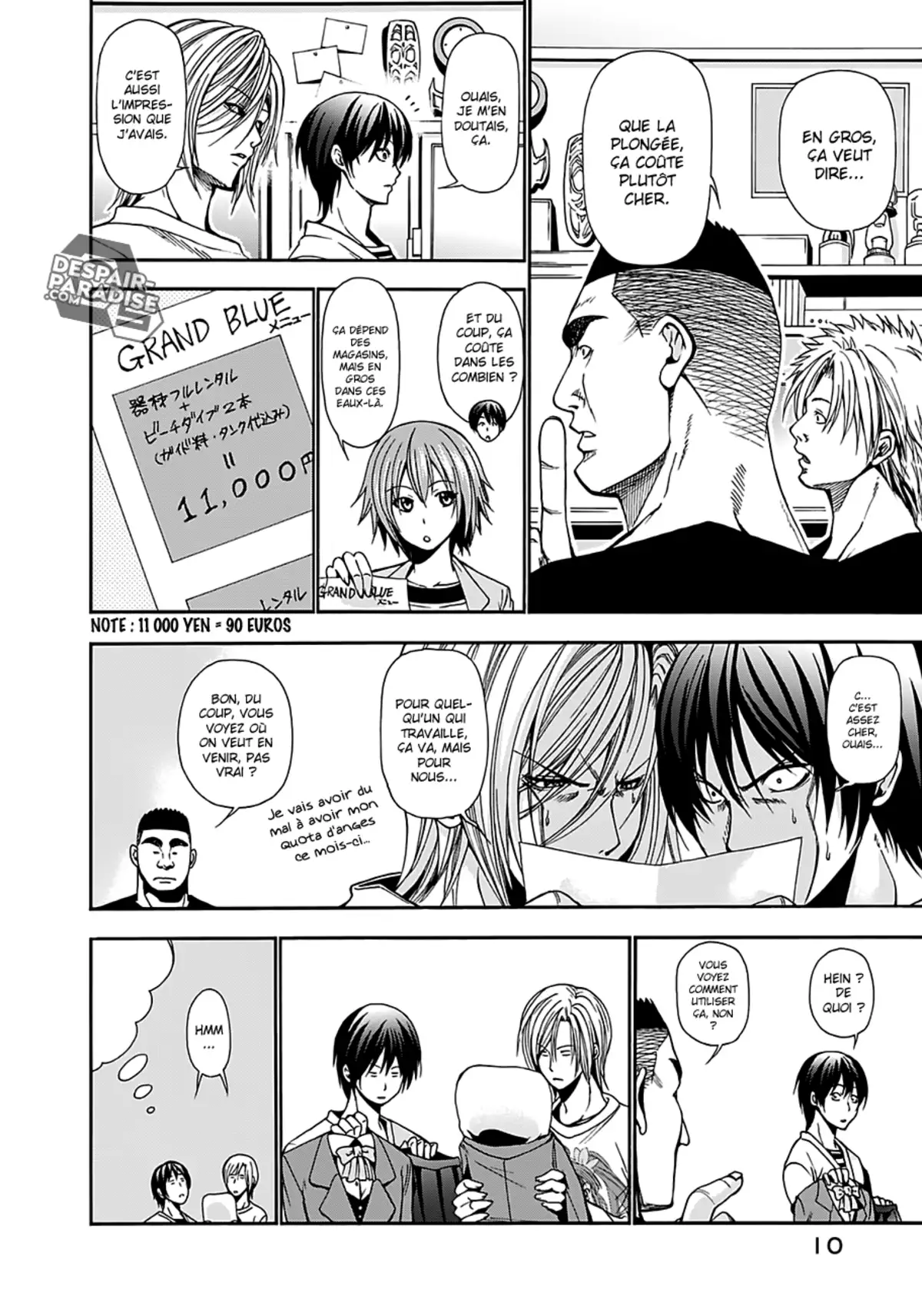 Grand Blue Volume 2 page 13