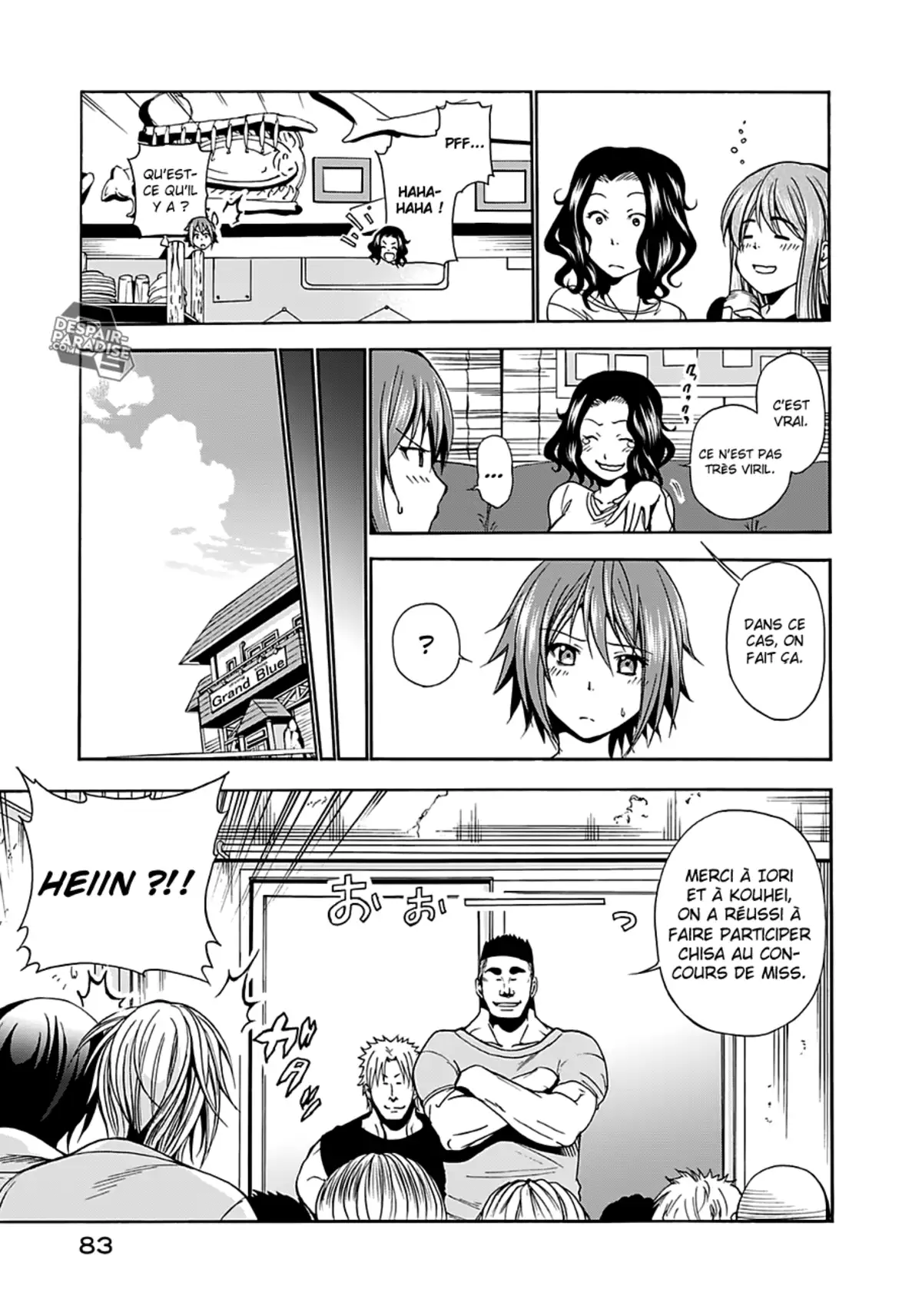 Grand Blue Volume 2 page 83