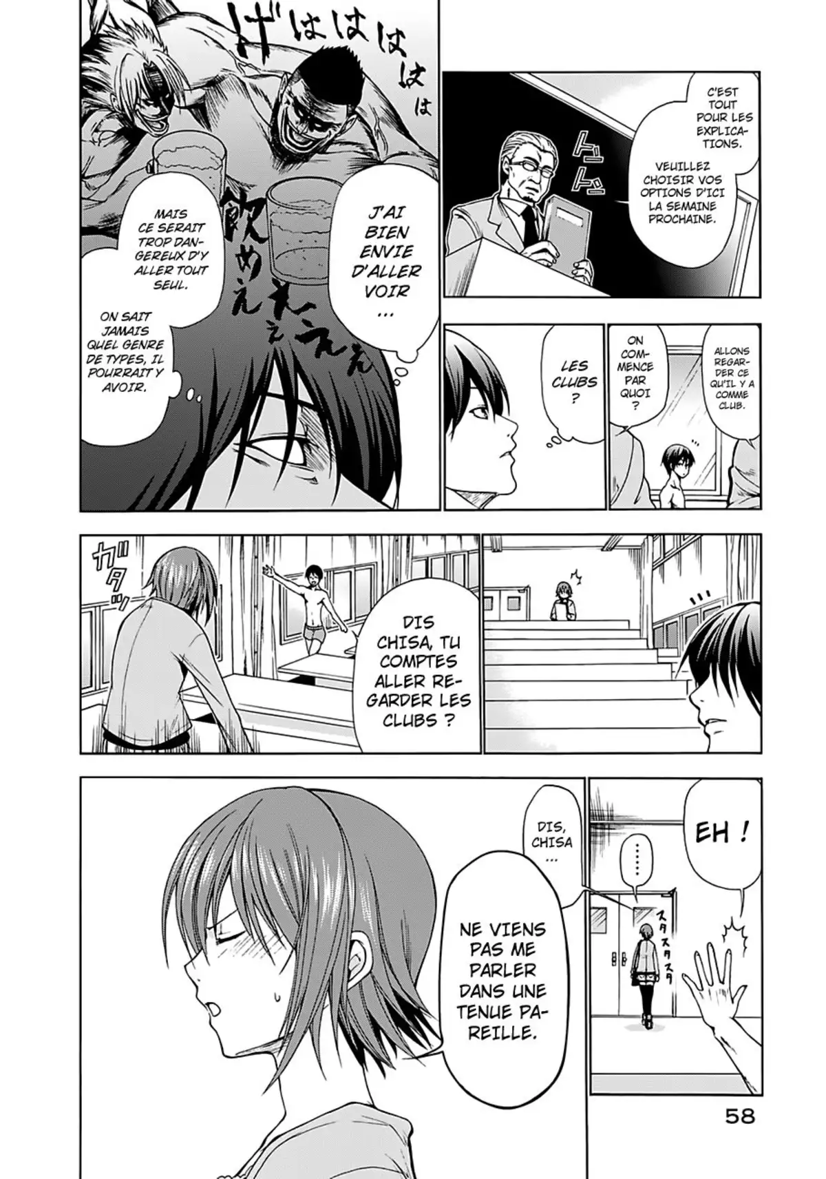 Grand Blue Volume 1 page 57