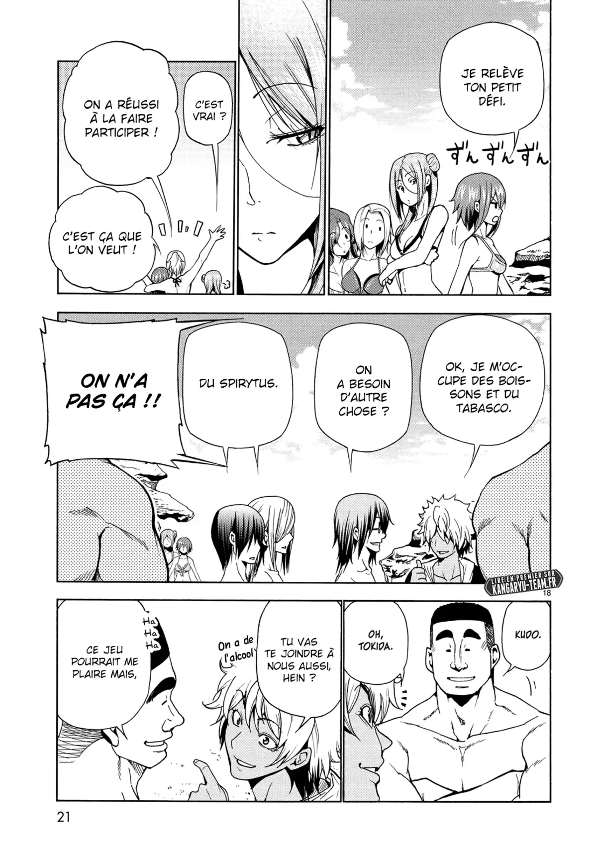 Grand Blue Volume 11 page 21