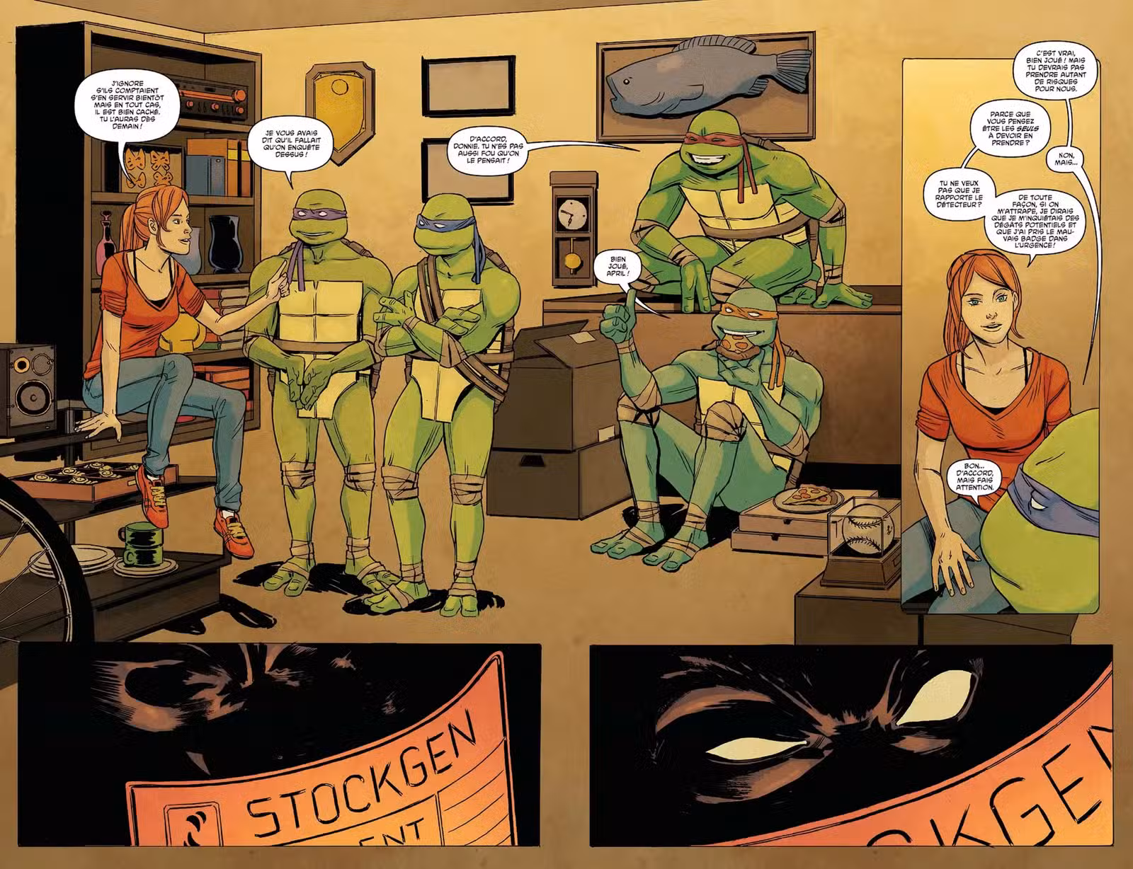 Les Tortues Ninja – TMNT Volume 2 page 86