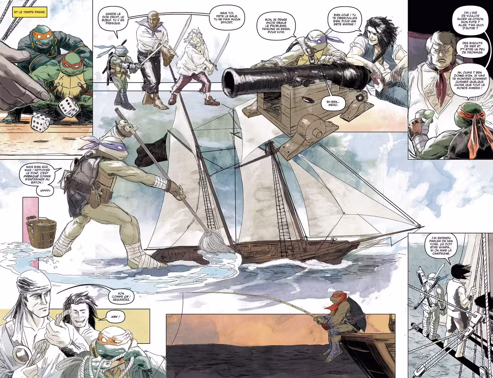 Les Tortues Ninja – TMNT Volume 5 page 61