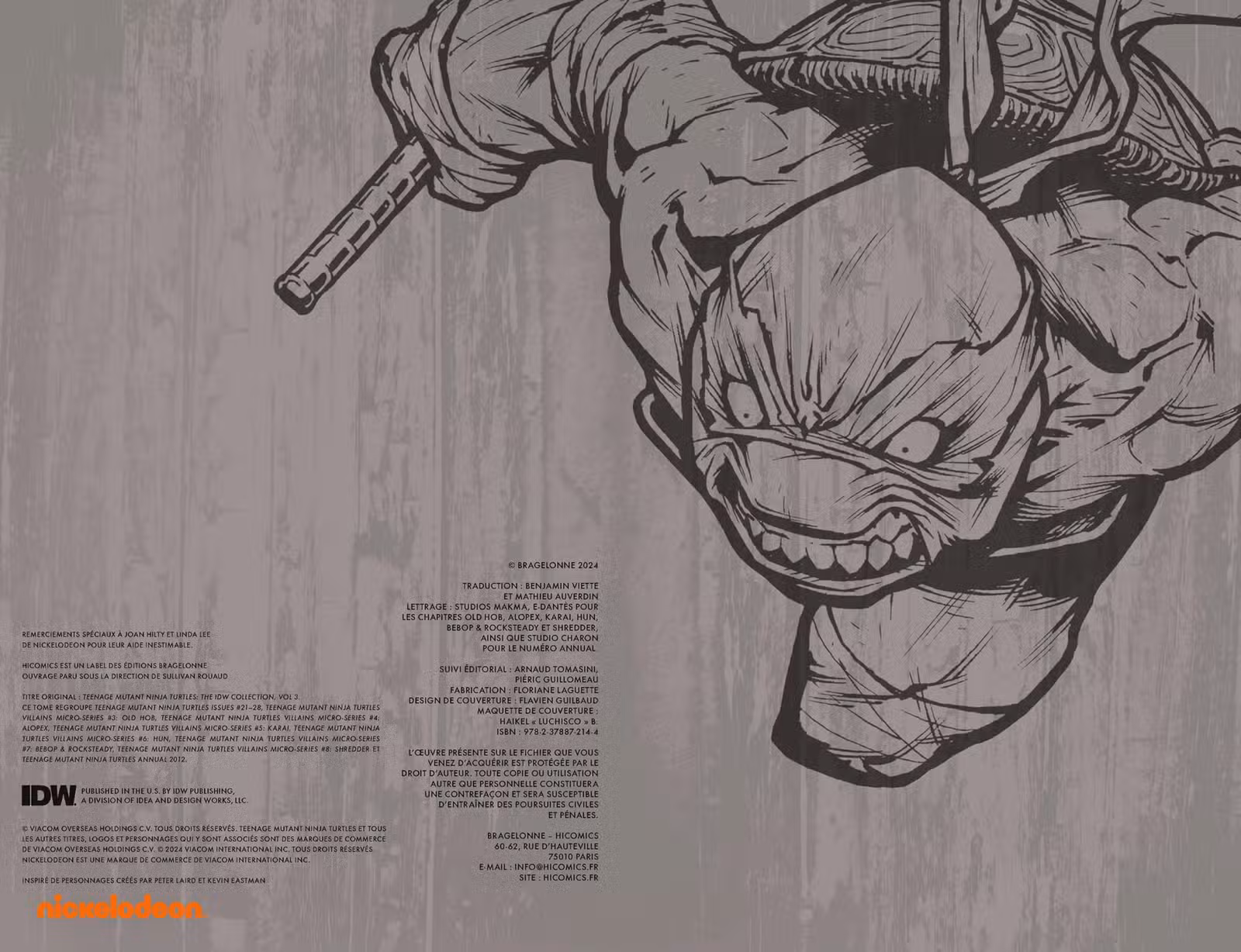 Les Tortues Ninja – TMNT Volume 3 page 3
