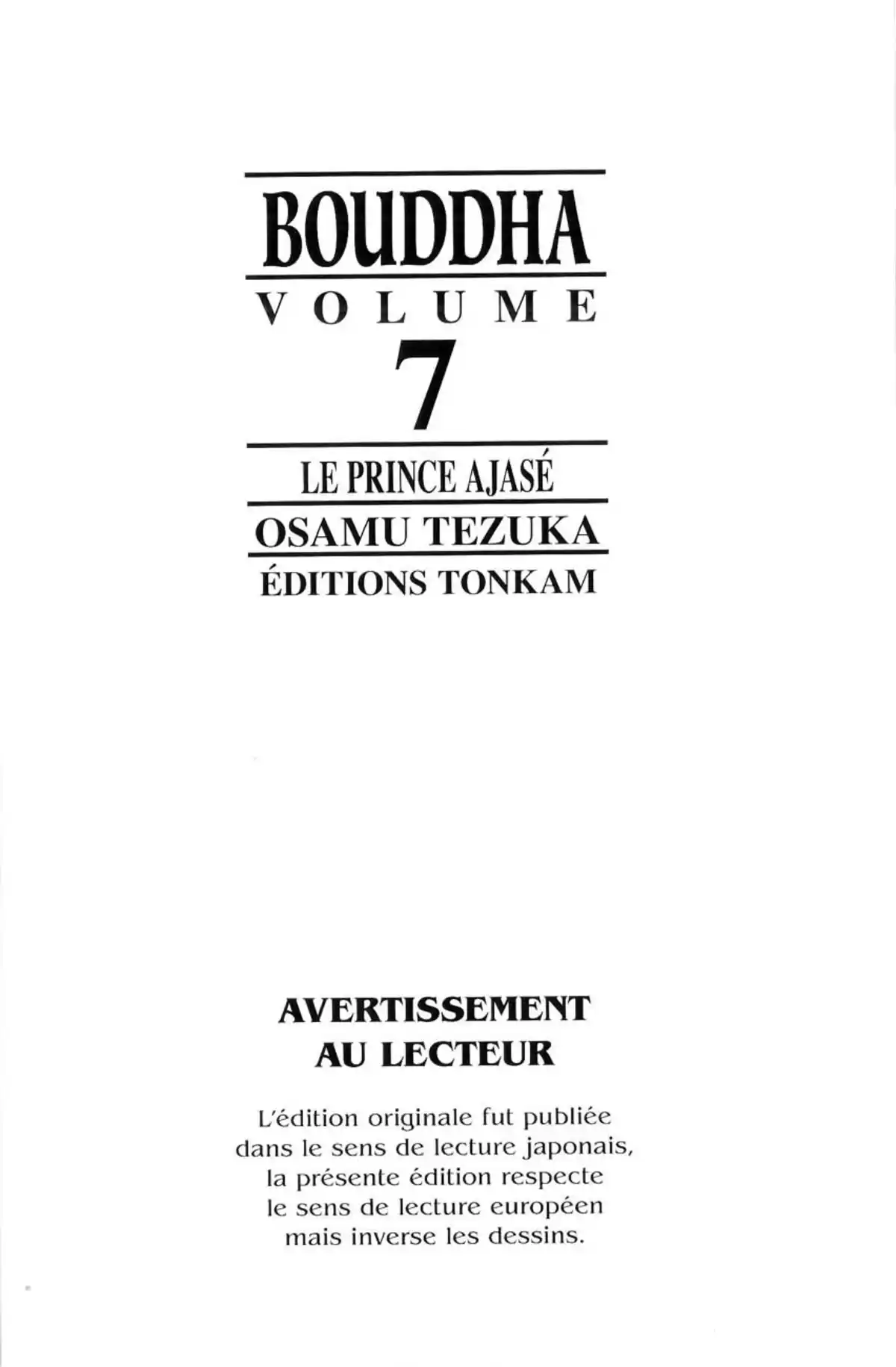 La Vie de Bouddha Volume 7 page 2