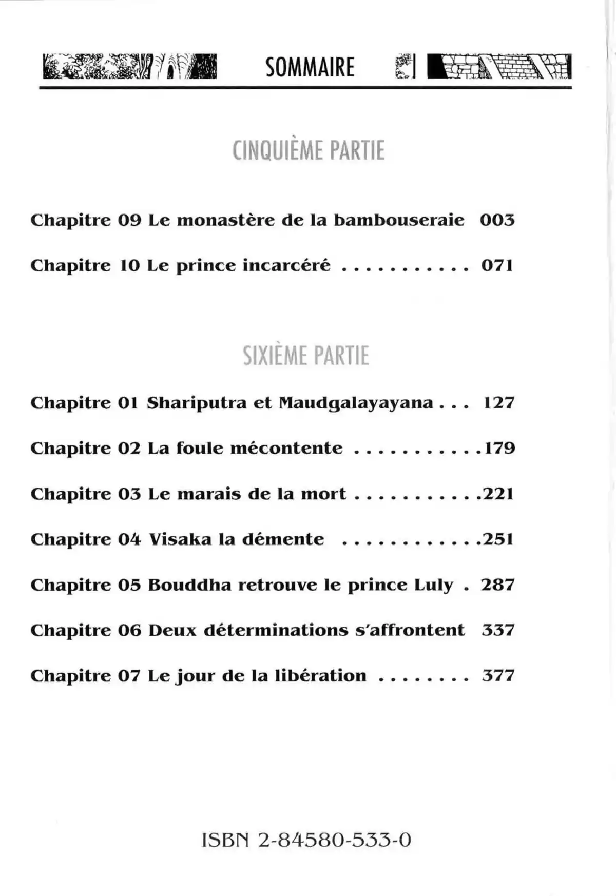 La Vie de Bouddha Volume 7 page 3