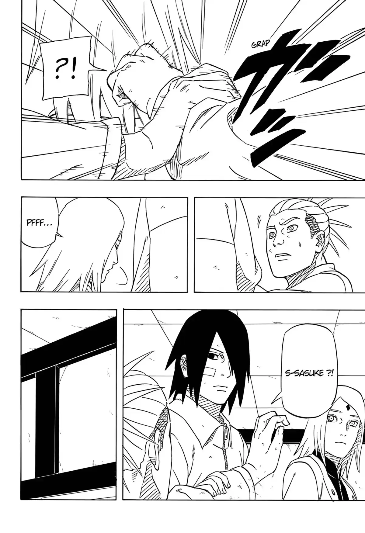 Naruto: Le Roman de Sasuke – L’énigme du Dessin des Astres Chapitre 3 page 32