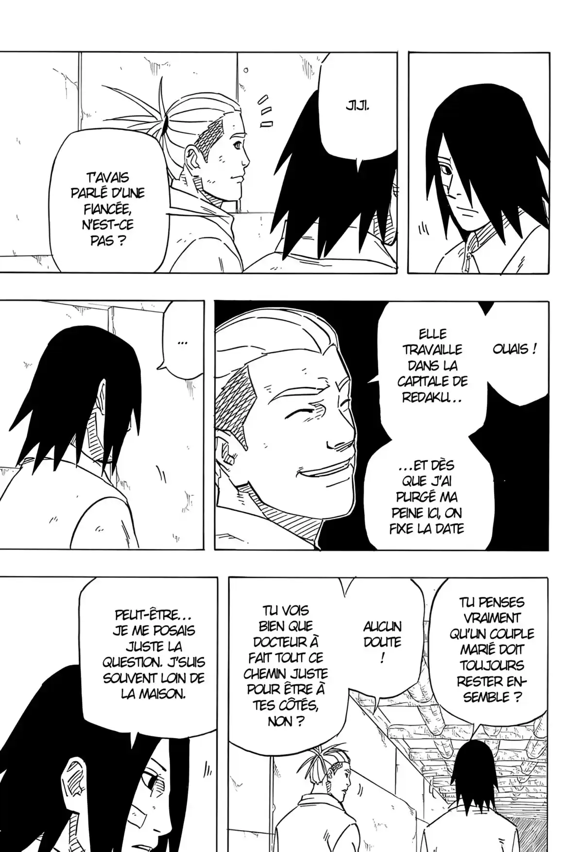 Naruto: Le Roman de Sasuke – L’énigme du Dessin des Astres Chapitre 3 page 37