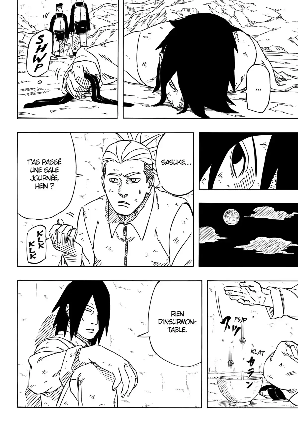 Naruto: Le Roman de Sasuke – L’énigme du Dessin des Astres Chapitre 3 page 4