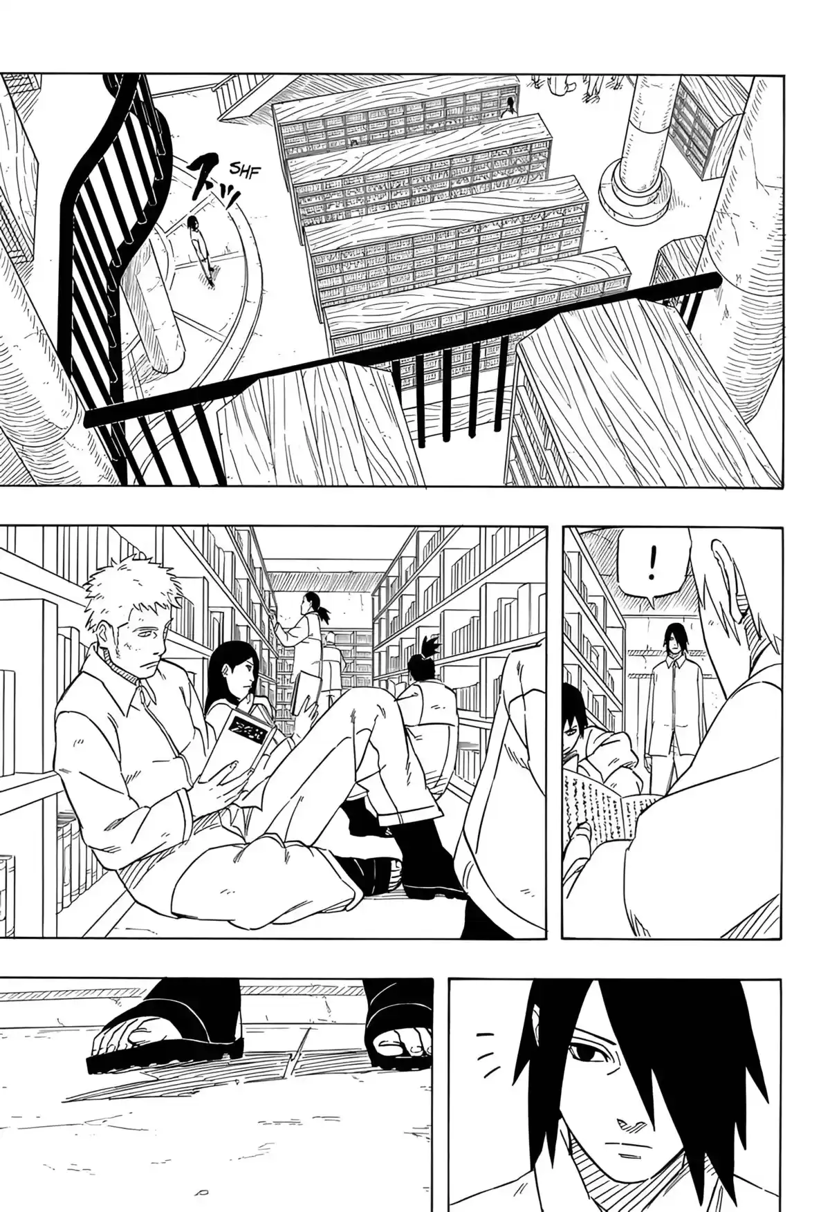 Naruto: Le Roman de Sasuke – L’énigme du Dessin des Astres Chapitre 3 page 41