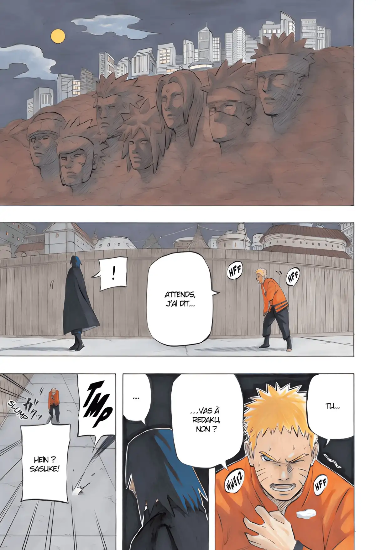 Naruto: Le Roman de Sasuke – L’énigme du Dessin des Astres Chapitre 1 page 1