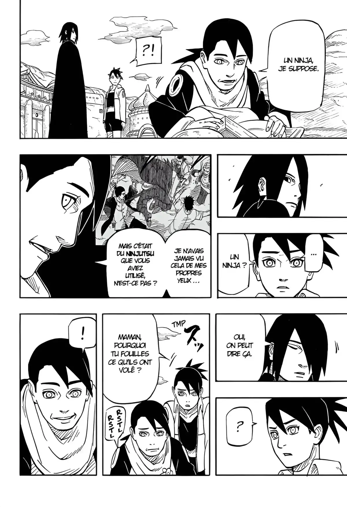 Naruto: Le Roman de Sasuke – L’énigme du Dessin des Astres Chapitre 1 page 20