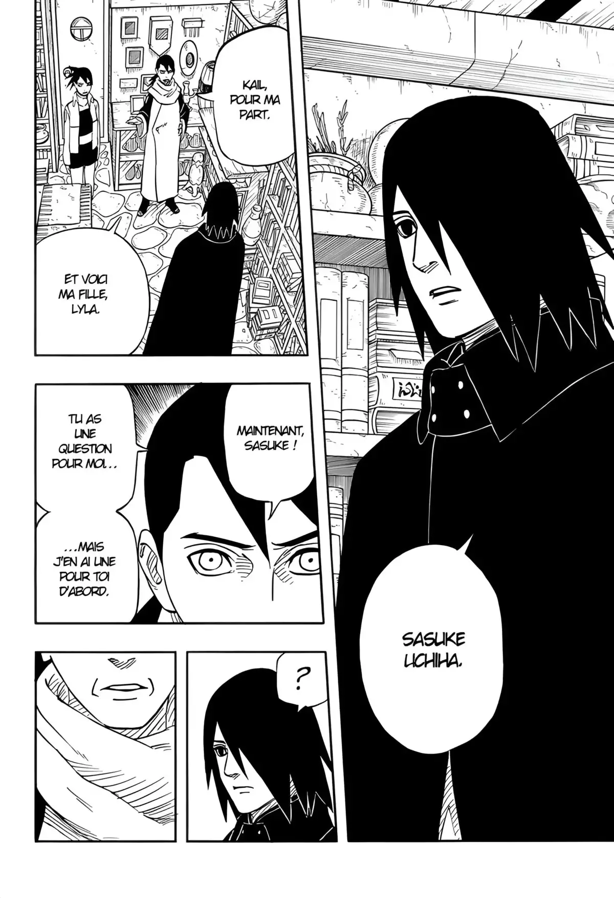 Naruto: Le Roman de Sasuke – L’énigme du Dessin des Astres Chapitre 1 page 22