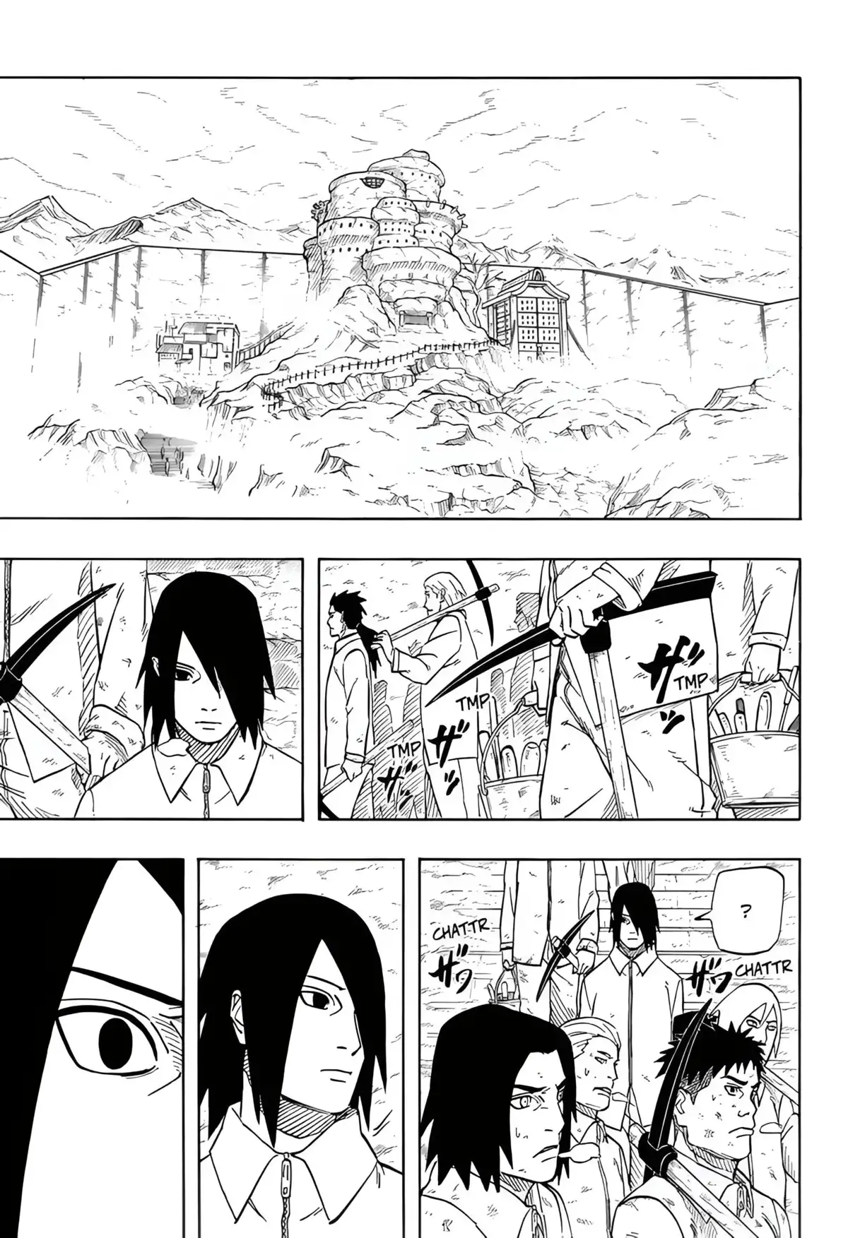 Naruto: Le Roman de Sasuke – L’énigme du Dessin des Astres Chapitre 1 page 47