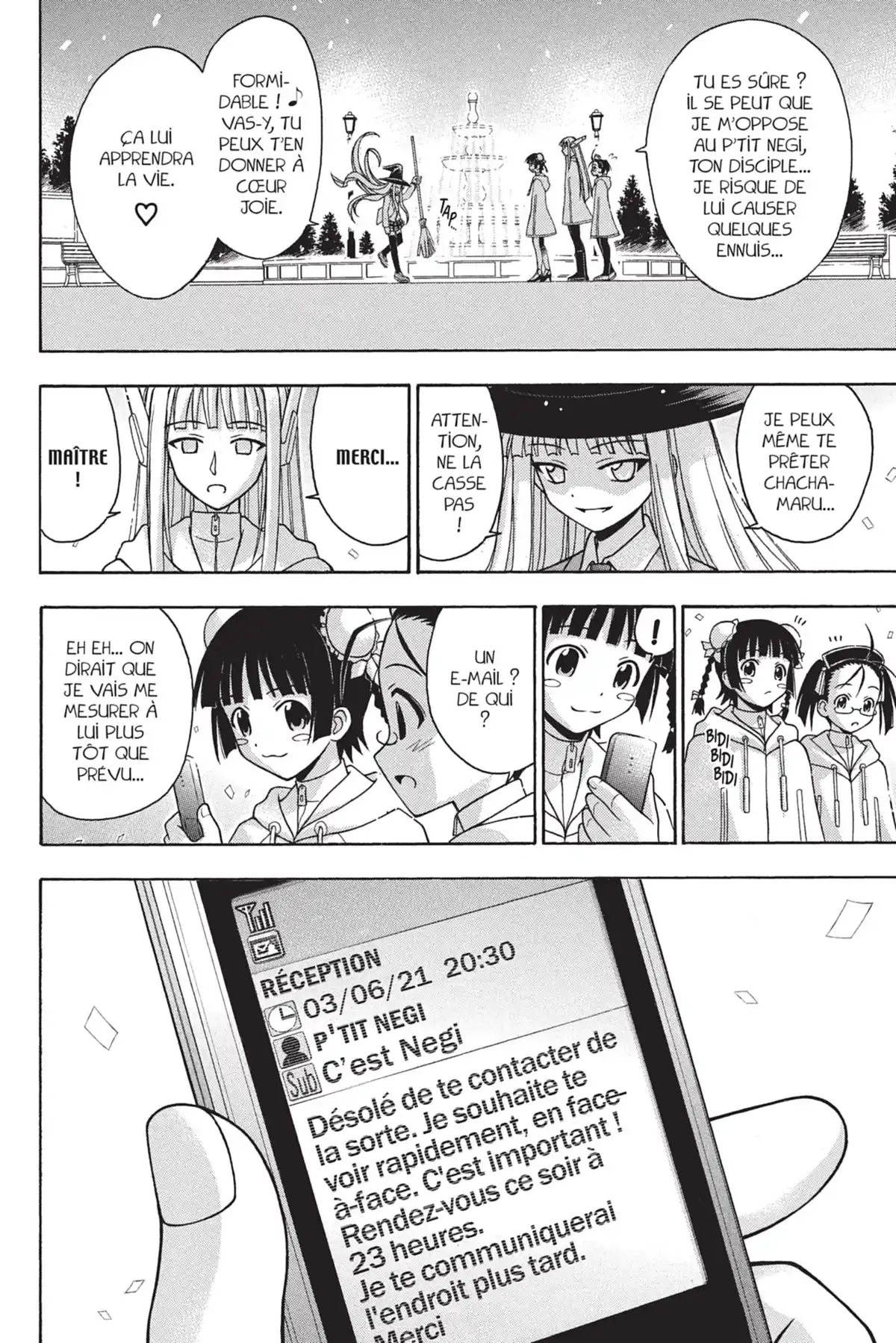Negima ! Le Maître Magicien – Edition Double Volume 8 page 58