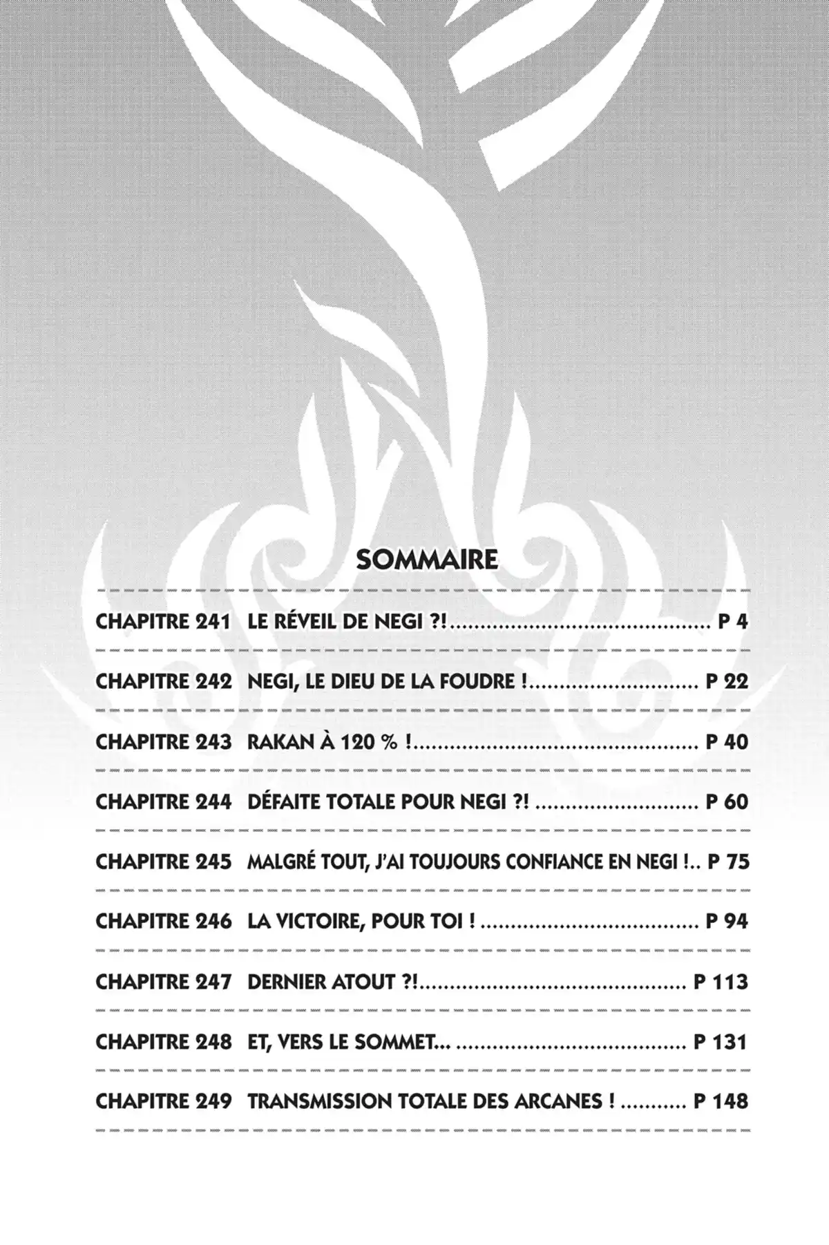 Negima ! Le Maître Magicien – Edition Double Volume 14 page 4