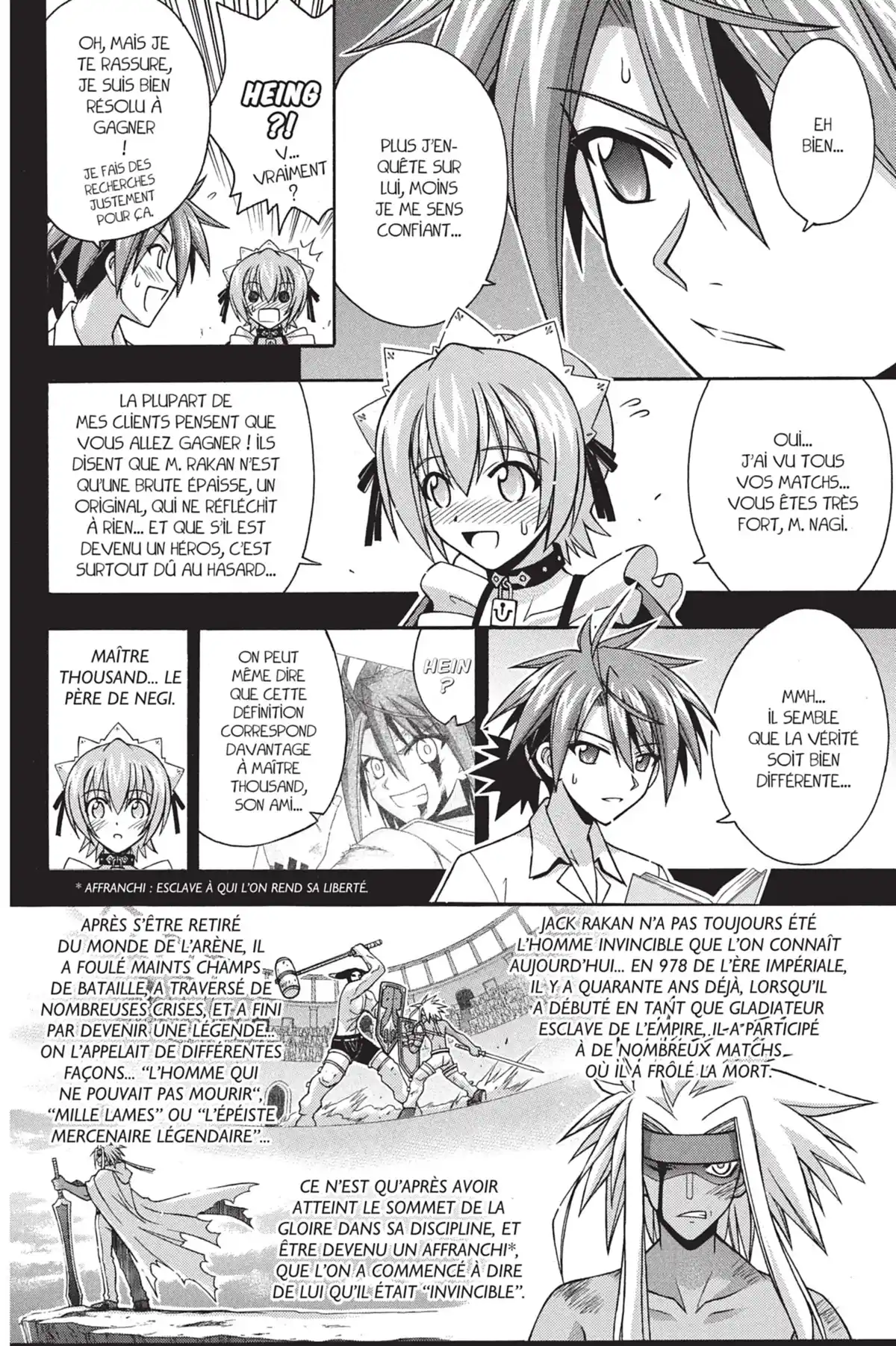 Negima ! Le Maître Magicien – Edition Double Volume 14 page 44