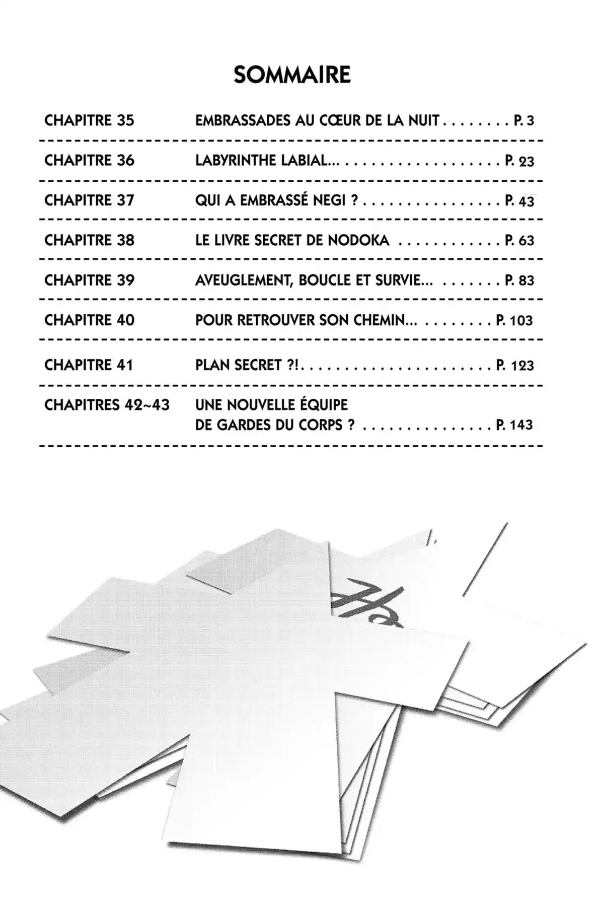 Negima ! Le Maître Magicien – Edition Double Volume 3 page 4