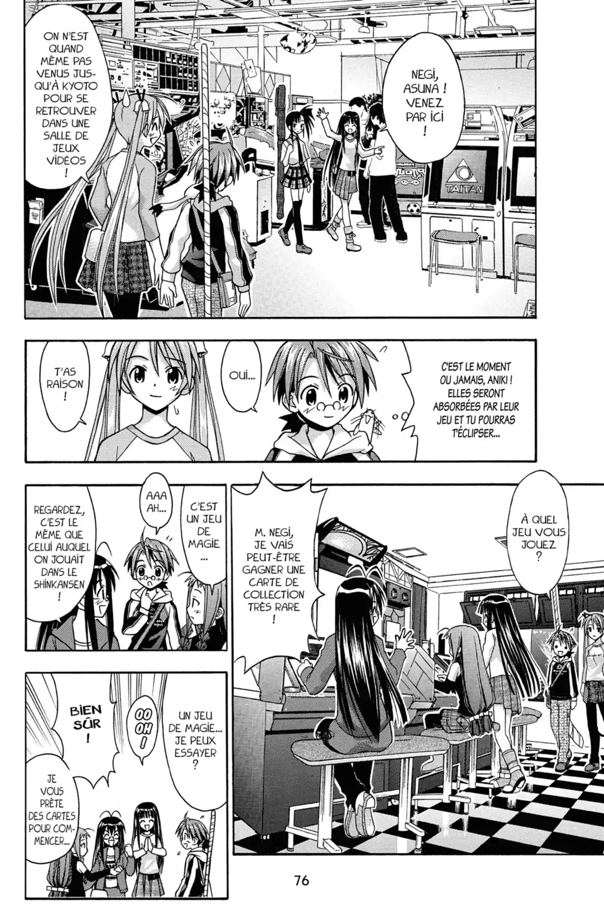 Negima ! Le Maître Magicien – Edition Double Volume 3 page 78