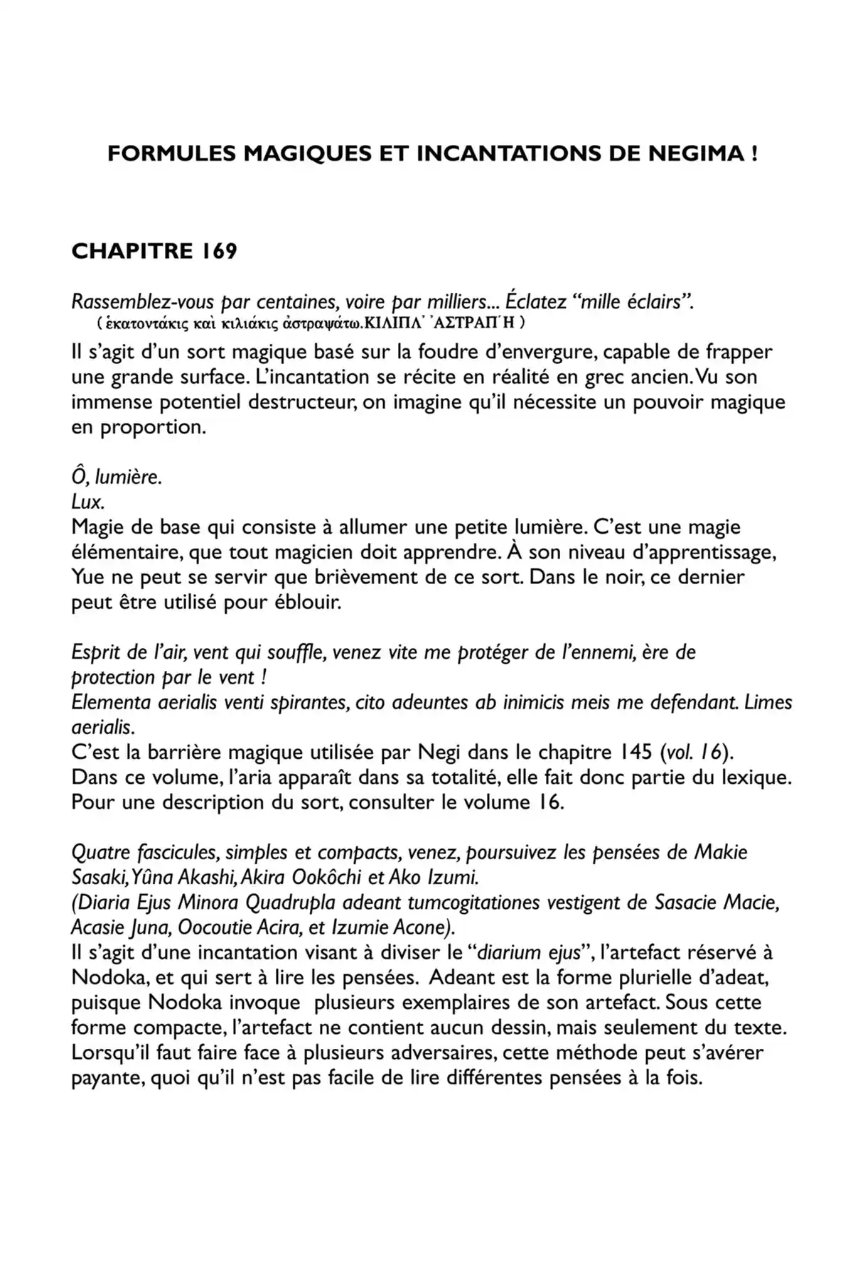 Negima ! Le Maître Magicien – Edition Double Volume 10 page 177