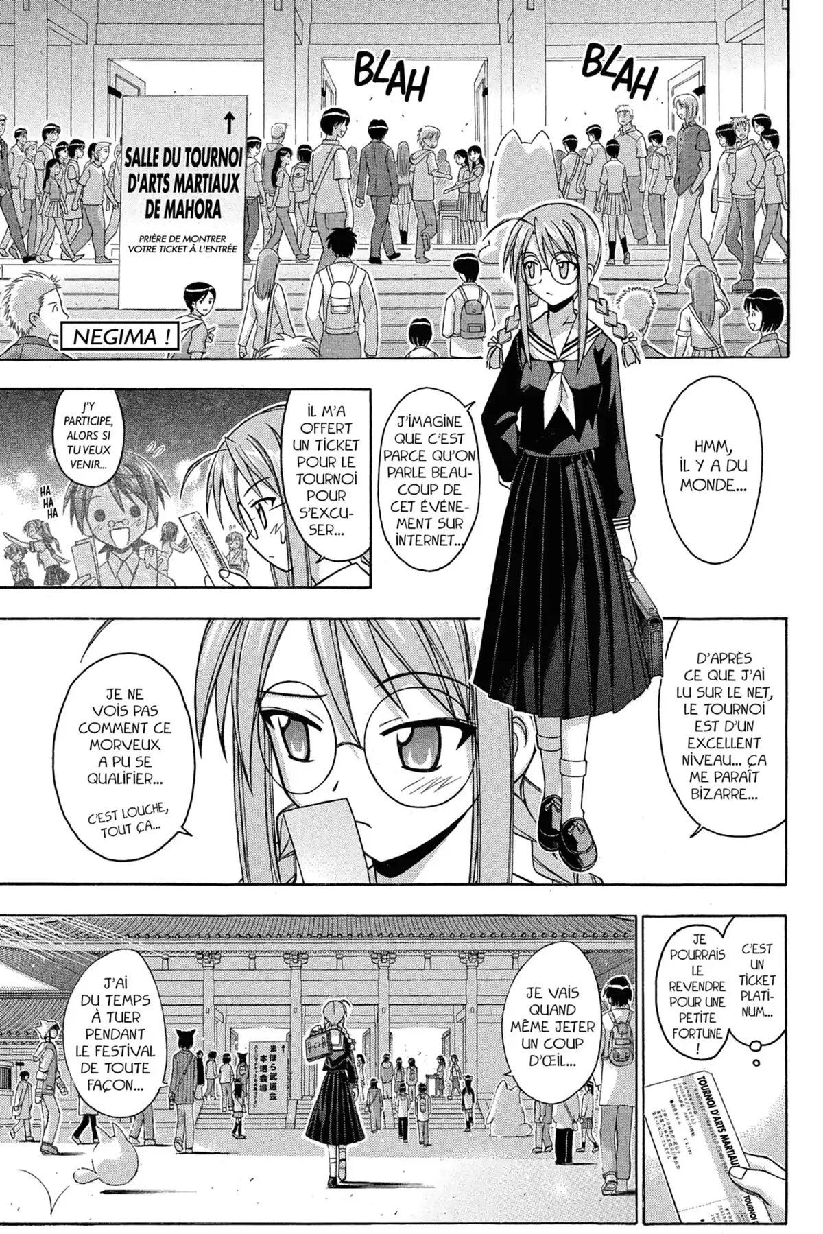 Negima ! Le Maître Magicien – Edition Double Volume 6 page 57