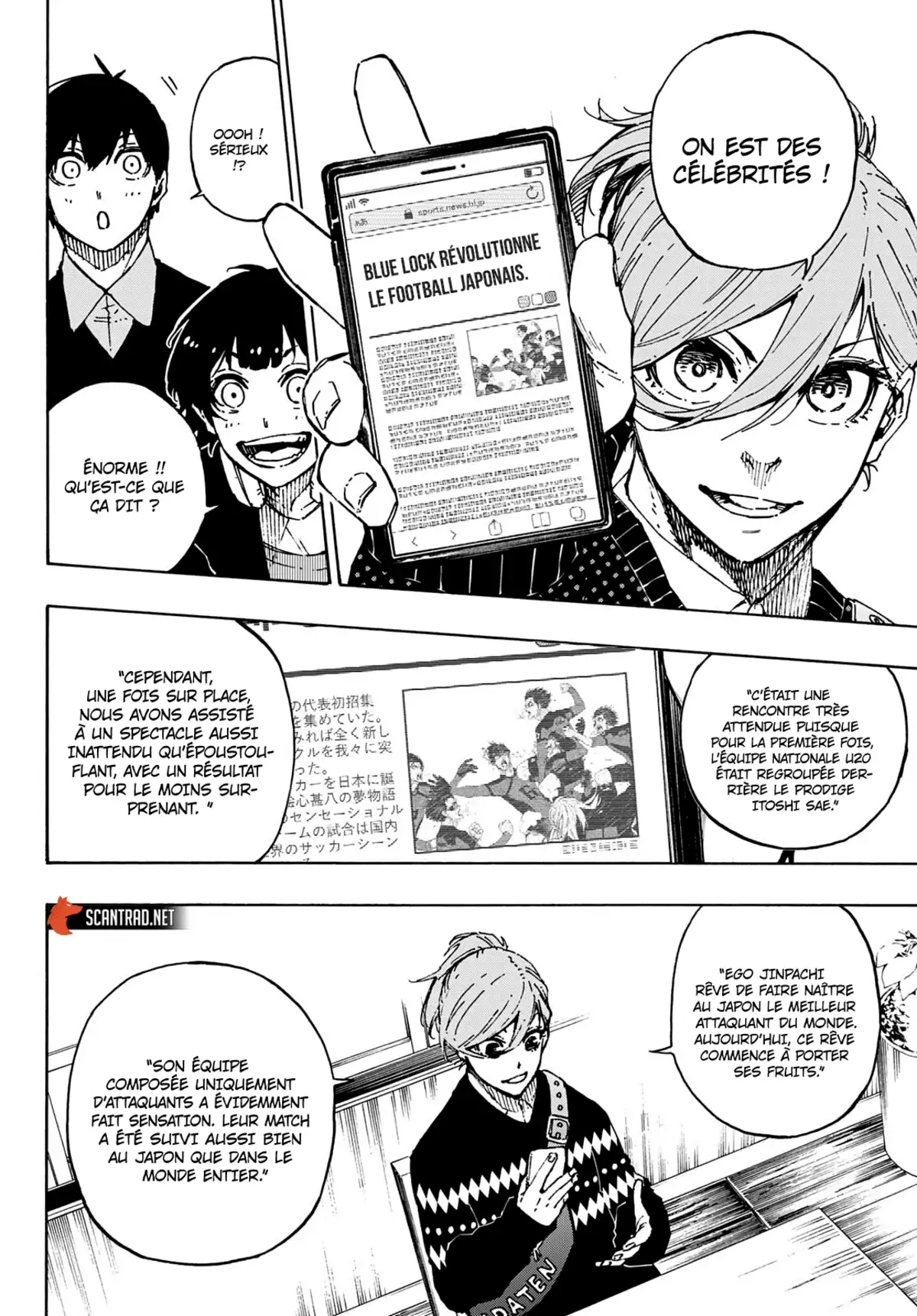 Blue Lock Chapitre 150 page 6
