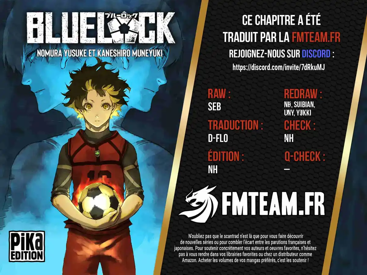 Blue Lock Chapitre 271 page 20