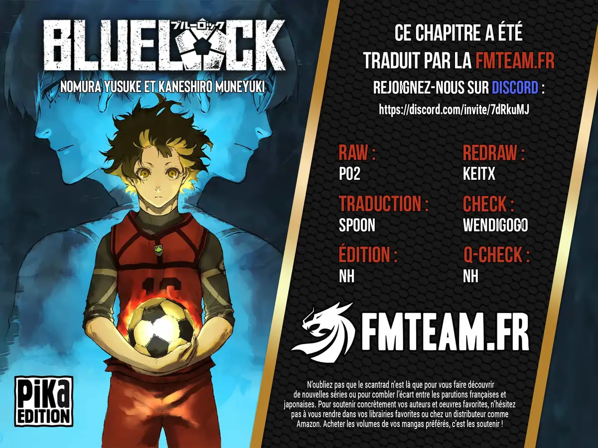 Blue Lock Chapitre 245 page 1