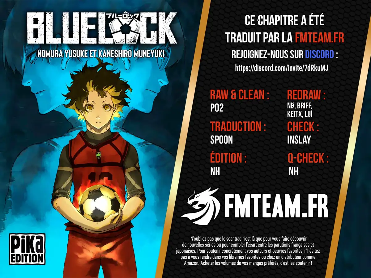 Blue Lock Chapitre 235 page 1