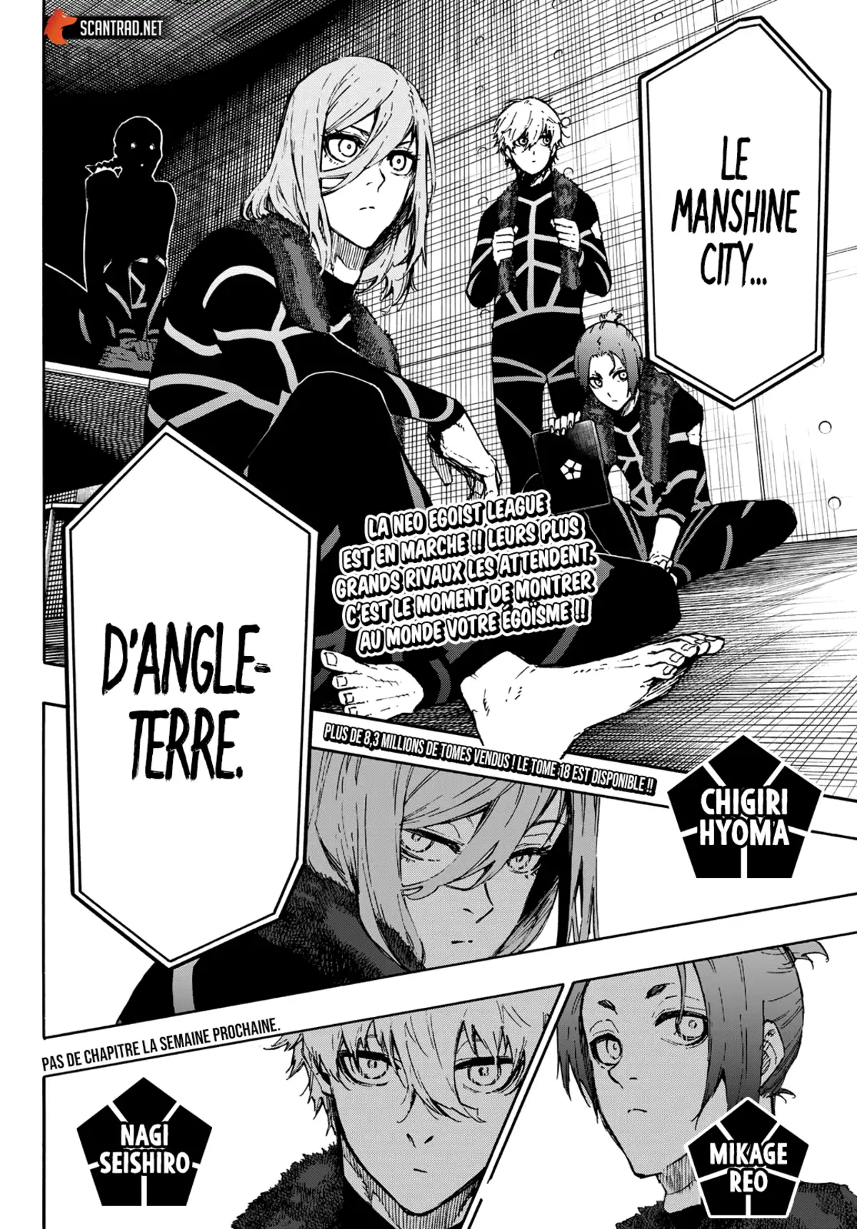 Blue Lock Chapitre 169 page 18