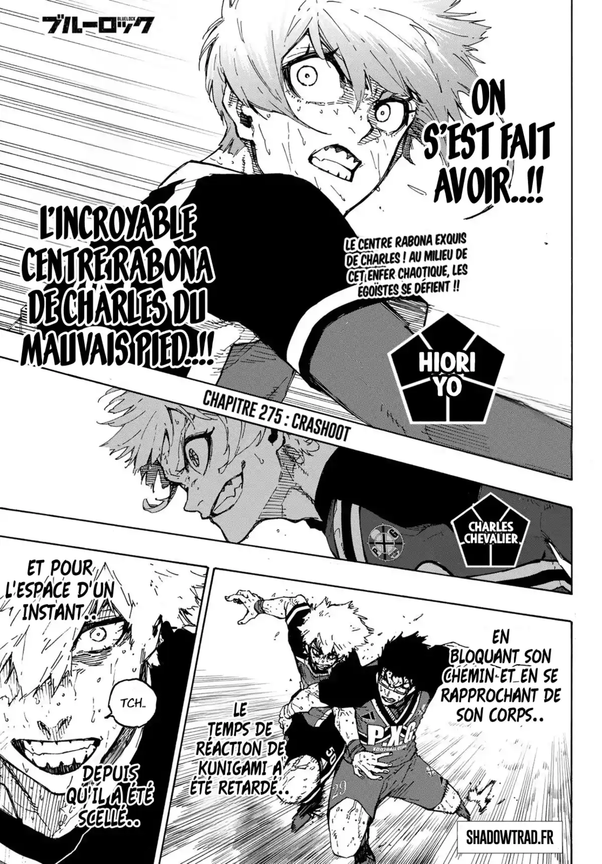 Blue Lock Chapitre 275 page 1