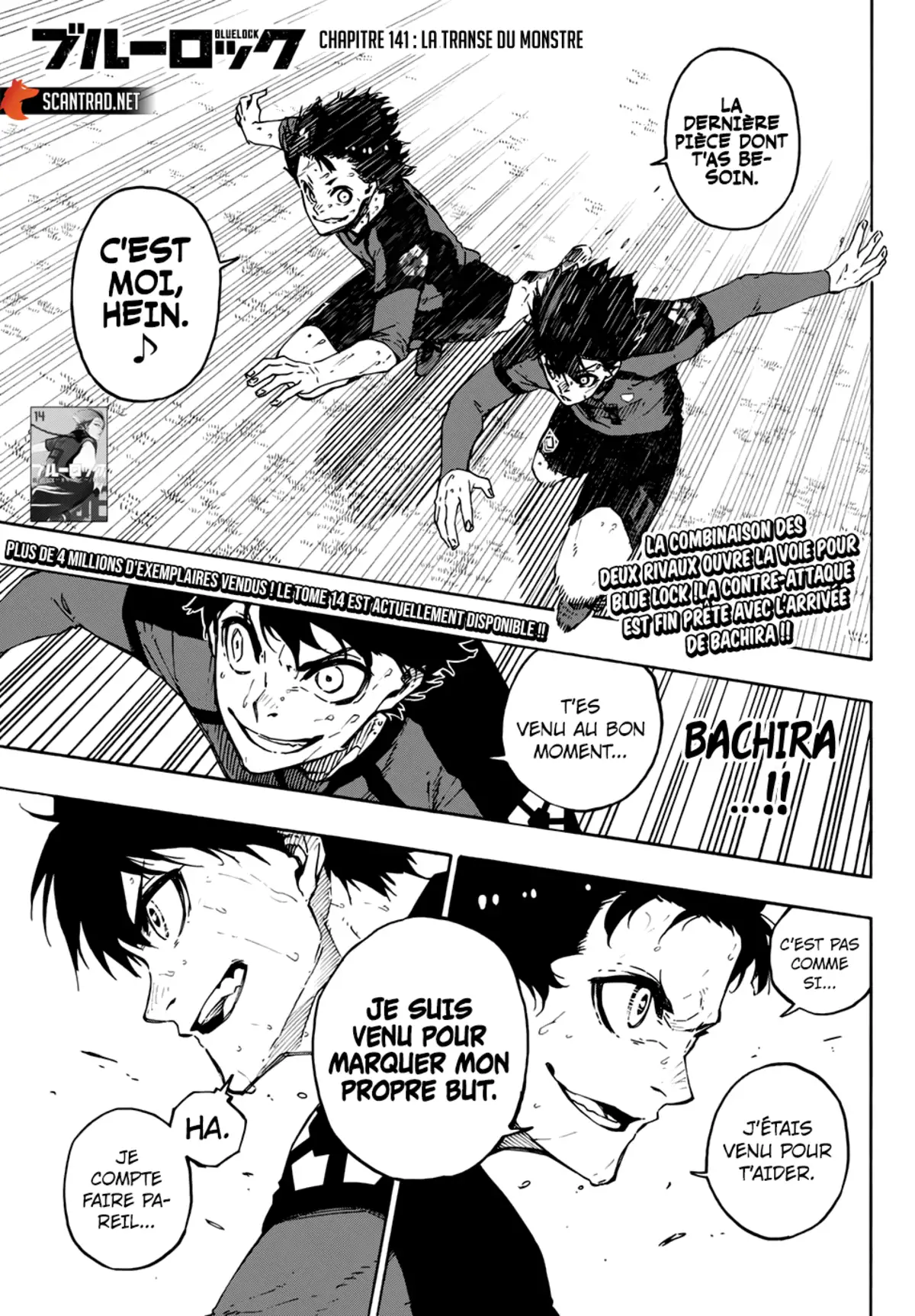 Blue Lock Chapitre 141 page 1