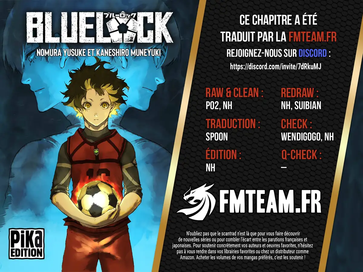 Blue Lock Chapitre 244 page 1