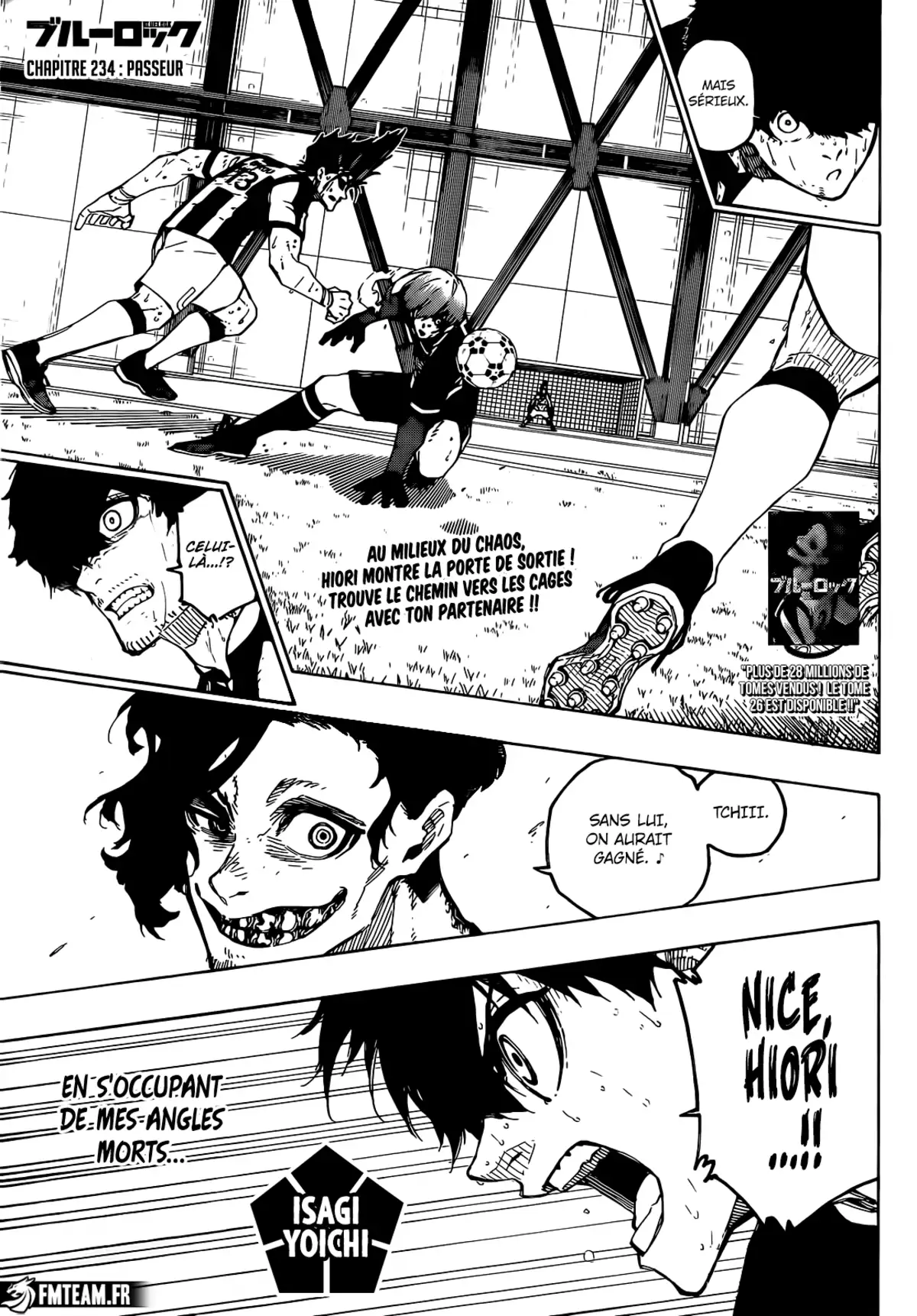 Blue Lock Chapitre 234 page 2