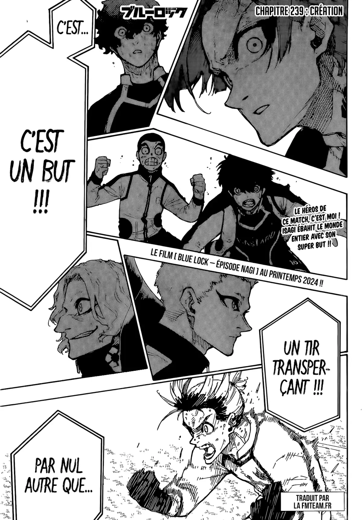 Blue Lock Chapitre 239 page 2